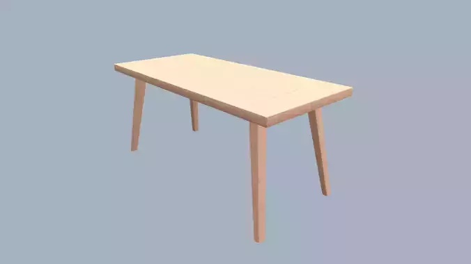 Wood Dinner Table