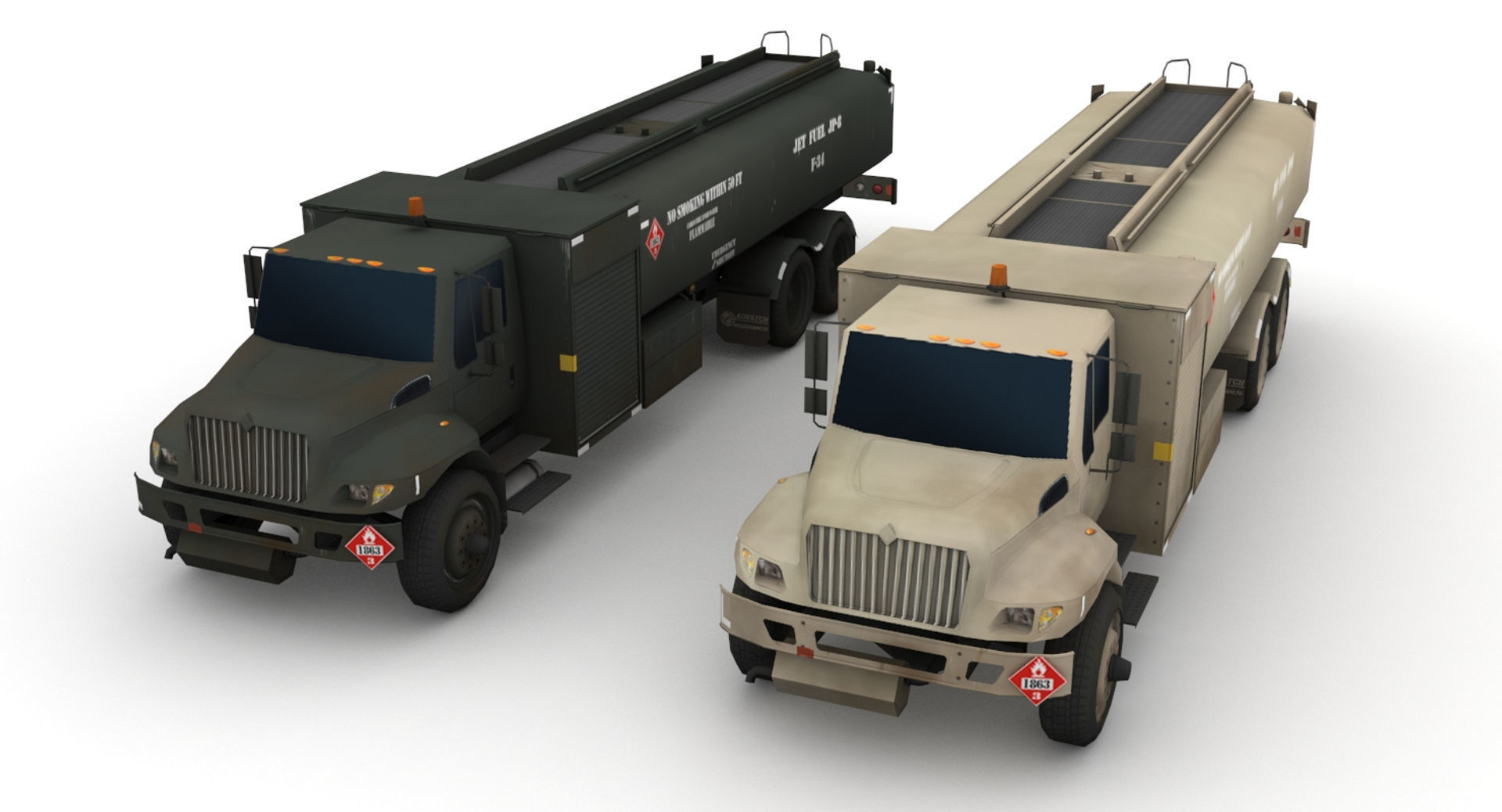 Kovatch R11 Refueler Low-poly 3D model_13