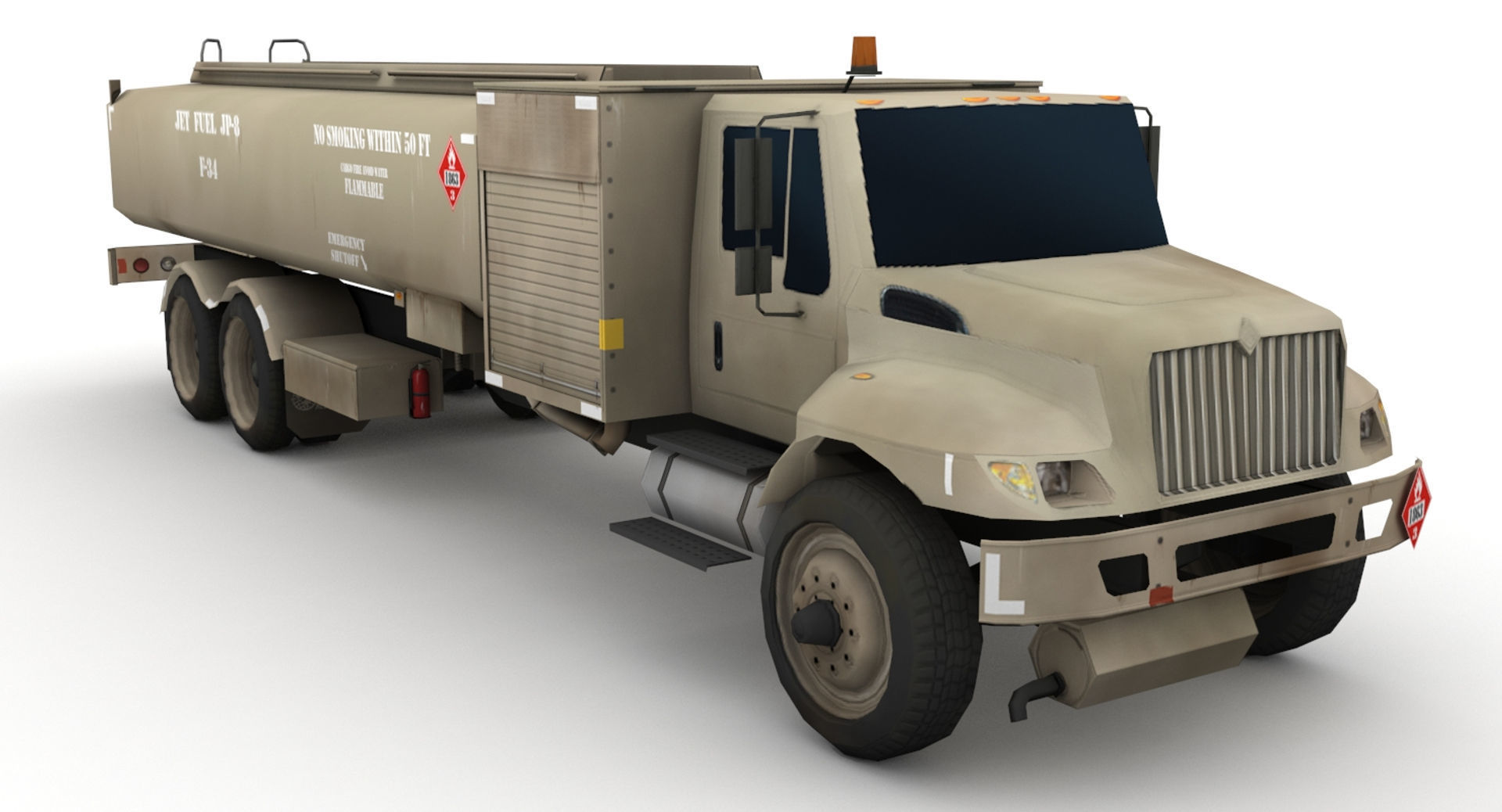 Kovatch R11 Refueler Low-poly 3D model_4