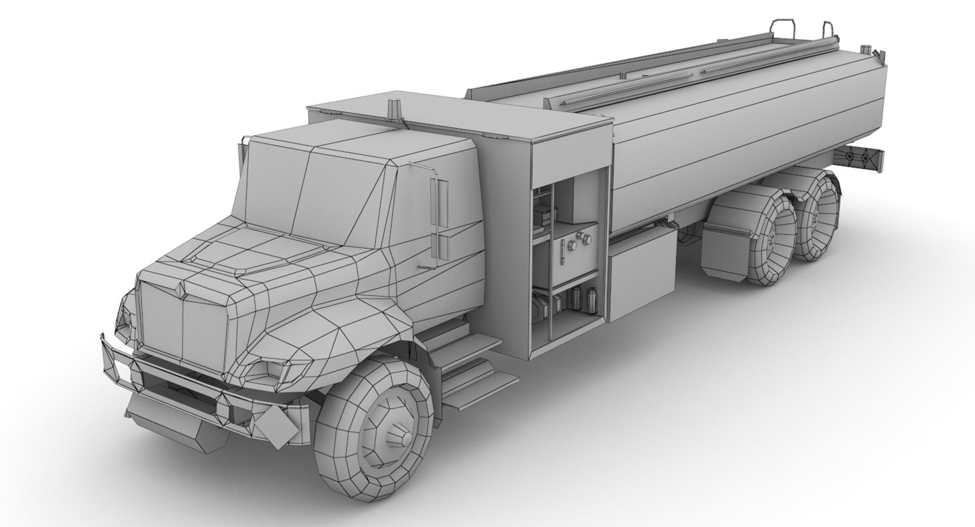 Kovatch R11 Refueler Low-poly 3D model_19