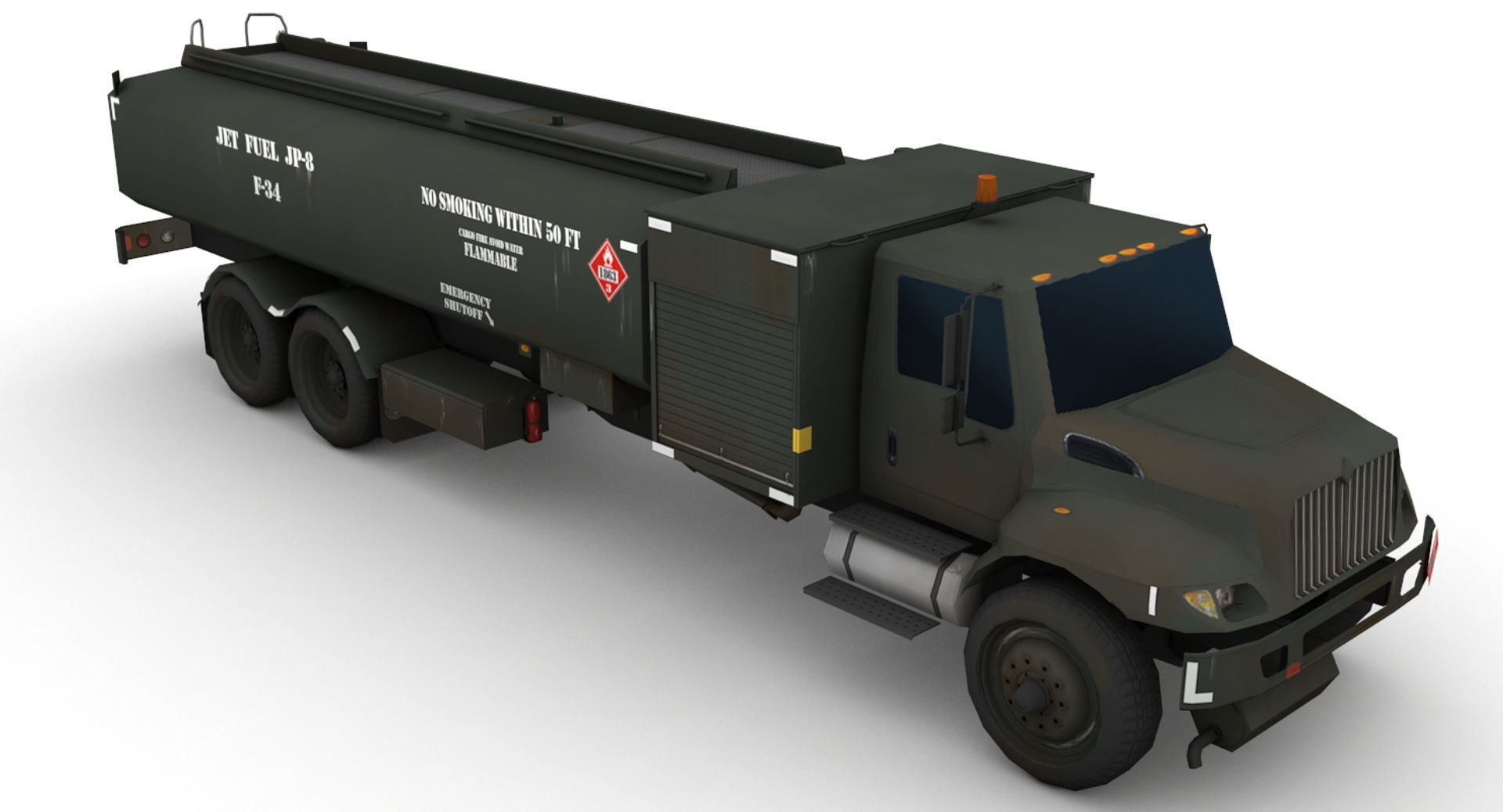 Kovatch R11 Refueler Low-poly 3D model_10