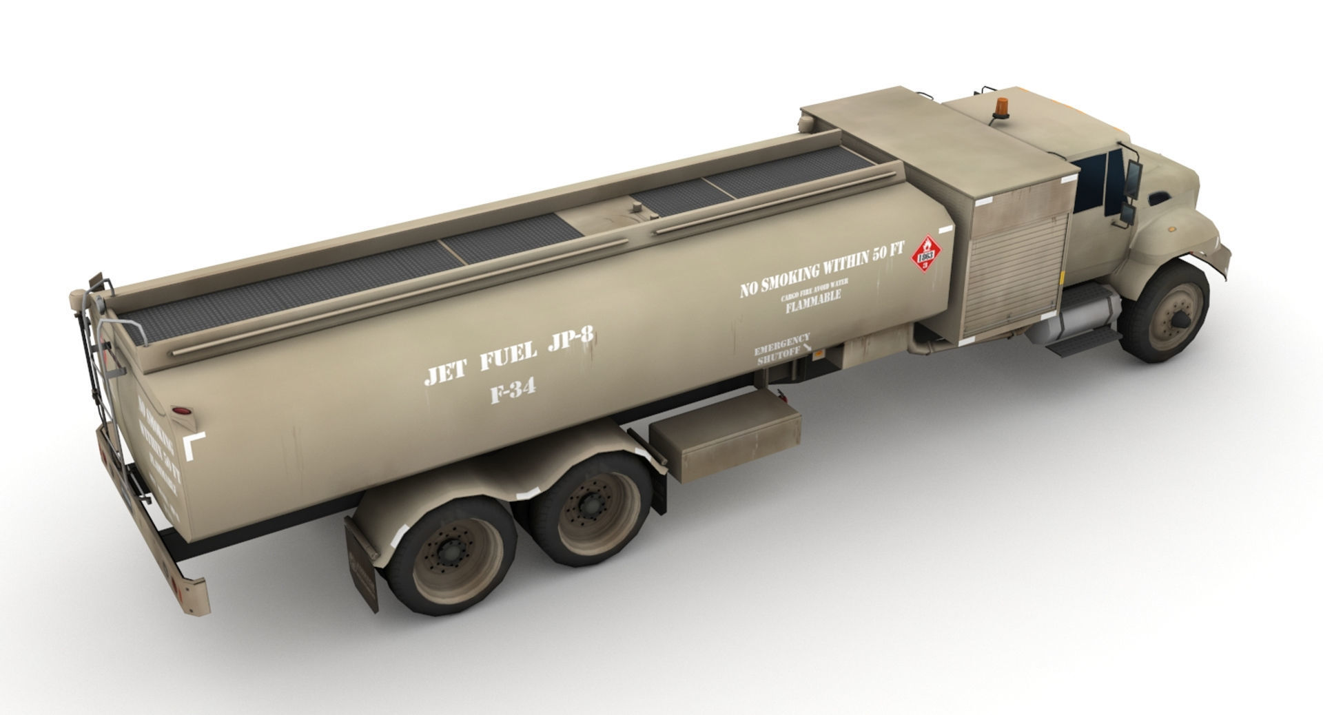 Kovatch R11 Refueler Low-poly 3D model_3