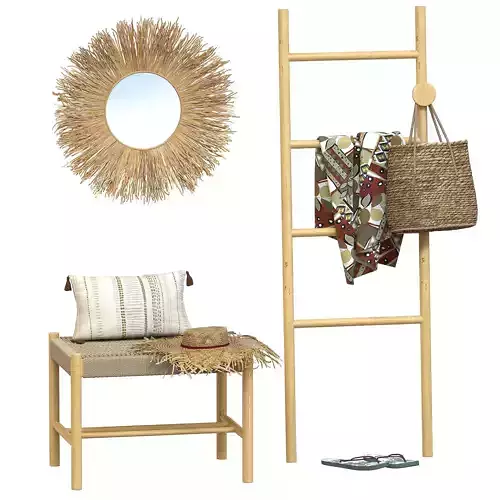 Enzo decor for the hallway loft style boho ethnic