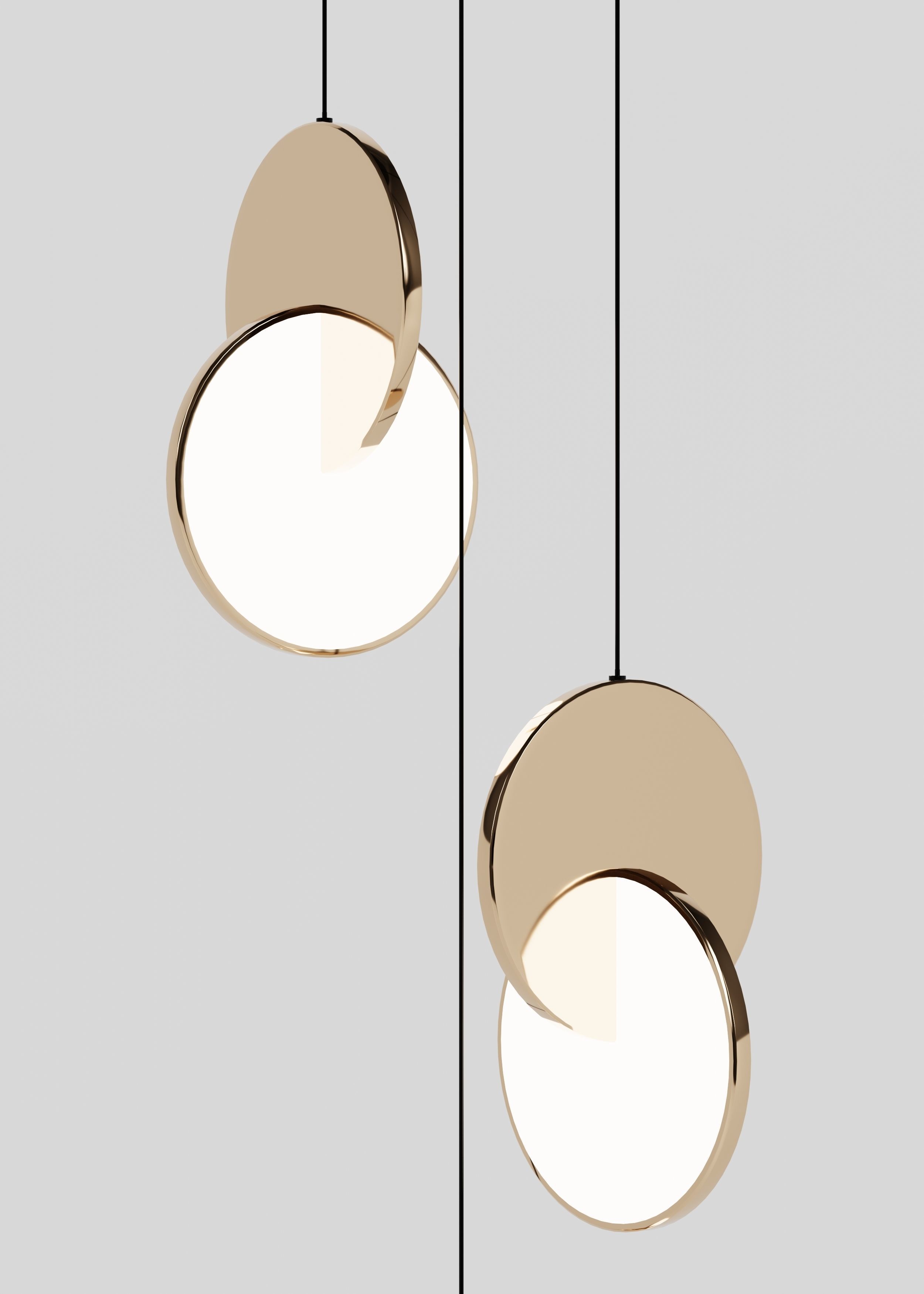 Eclipse lamp 3d model Low-poly 3D model_2