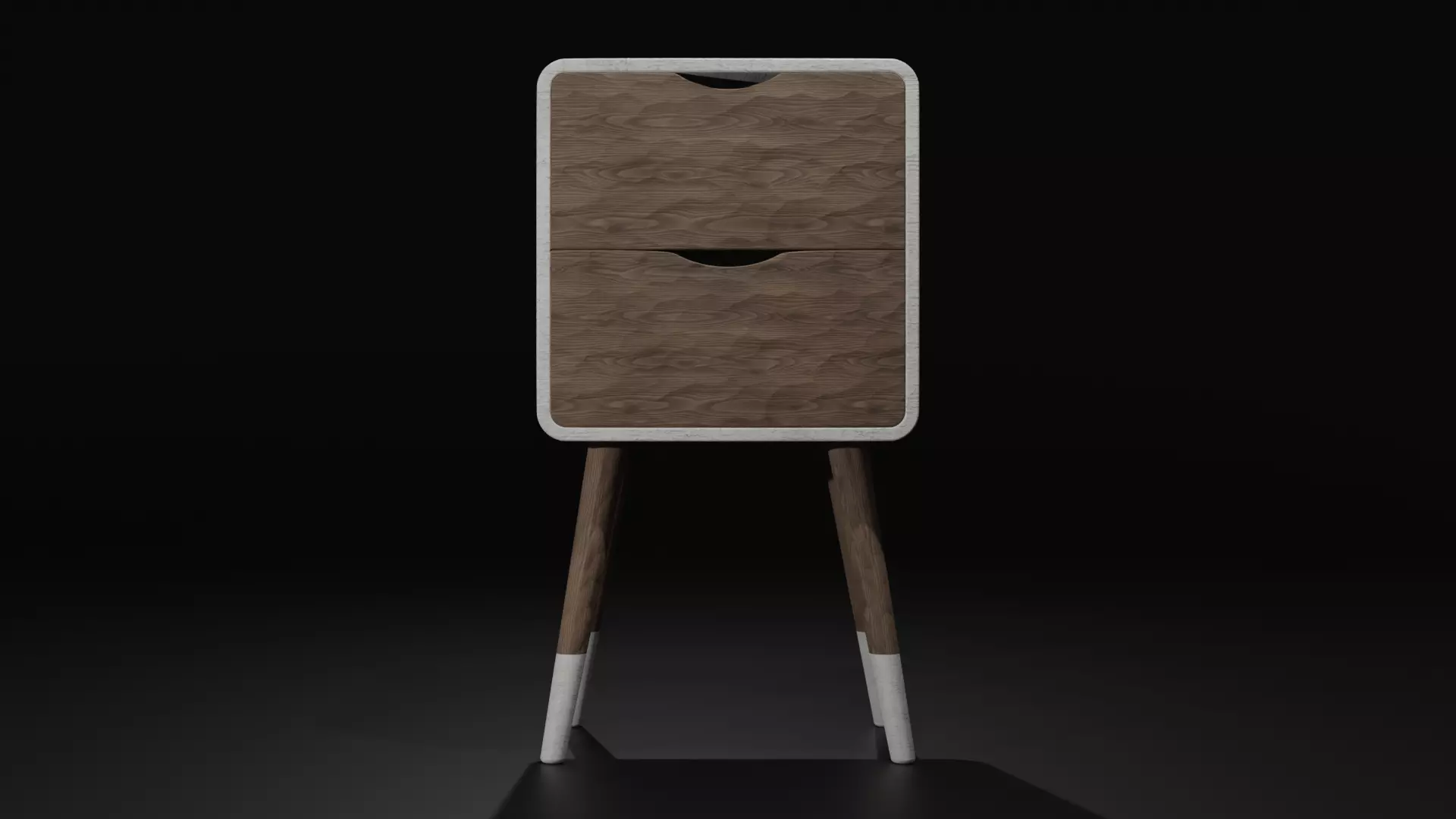 Modern Drawer 3D model_0