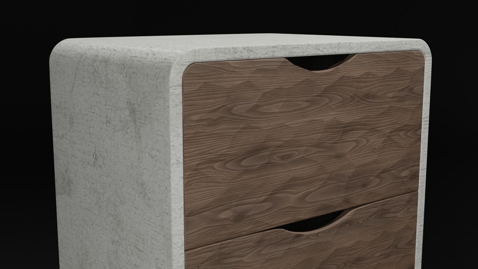 Modern Drawer 3D model_5