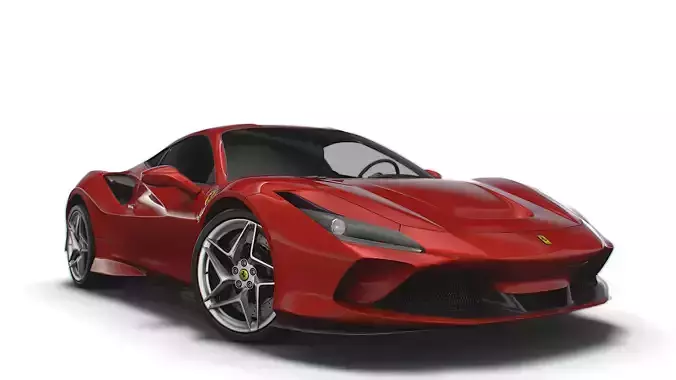 Ferrari F8 Tributo 2023 3D model