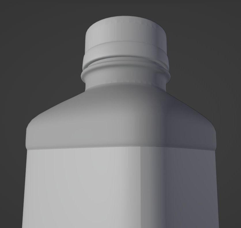 Orange Juice Bottle 3D model_17
