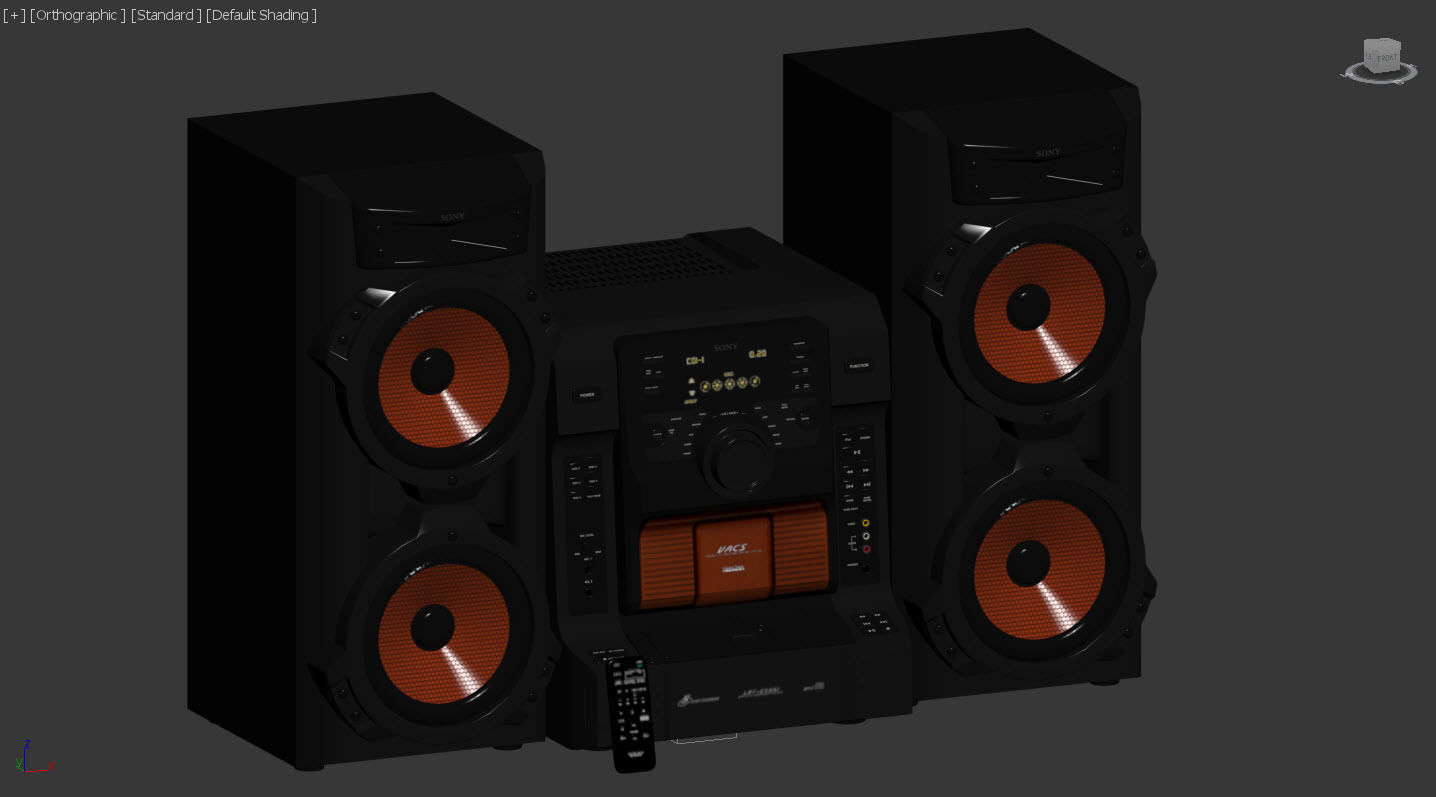 Sony lbt zx66 3D model_4