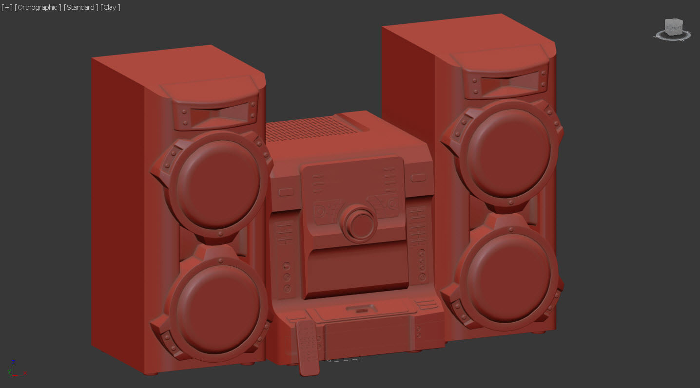 Sony lbt zx66 3D model_11