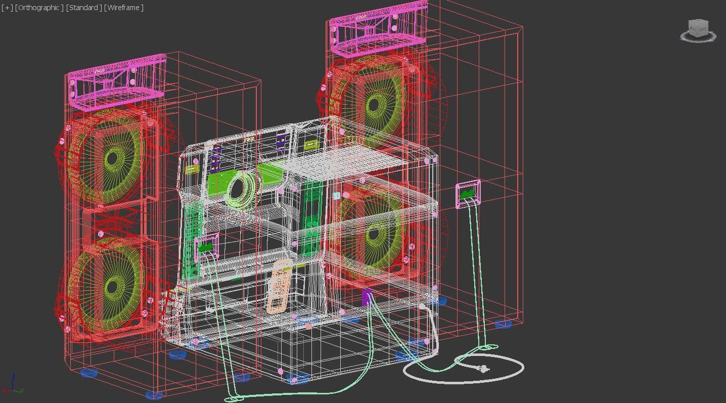 Sony lbt zx66 3D model_7