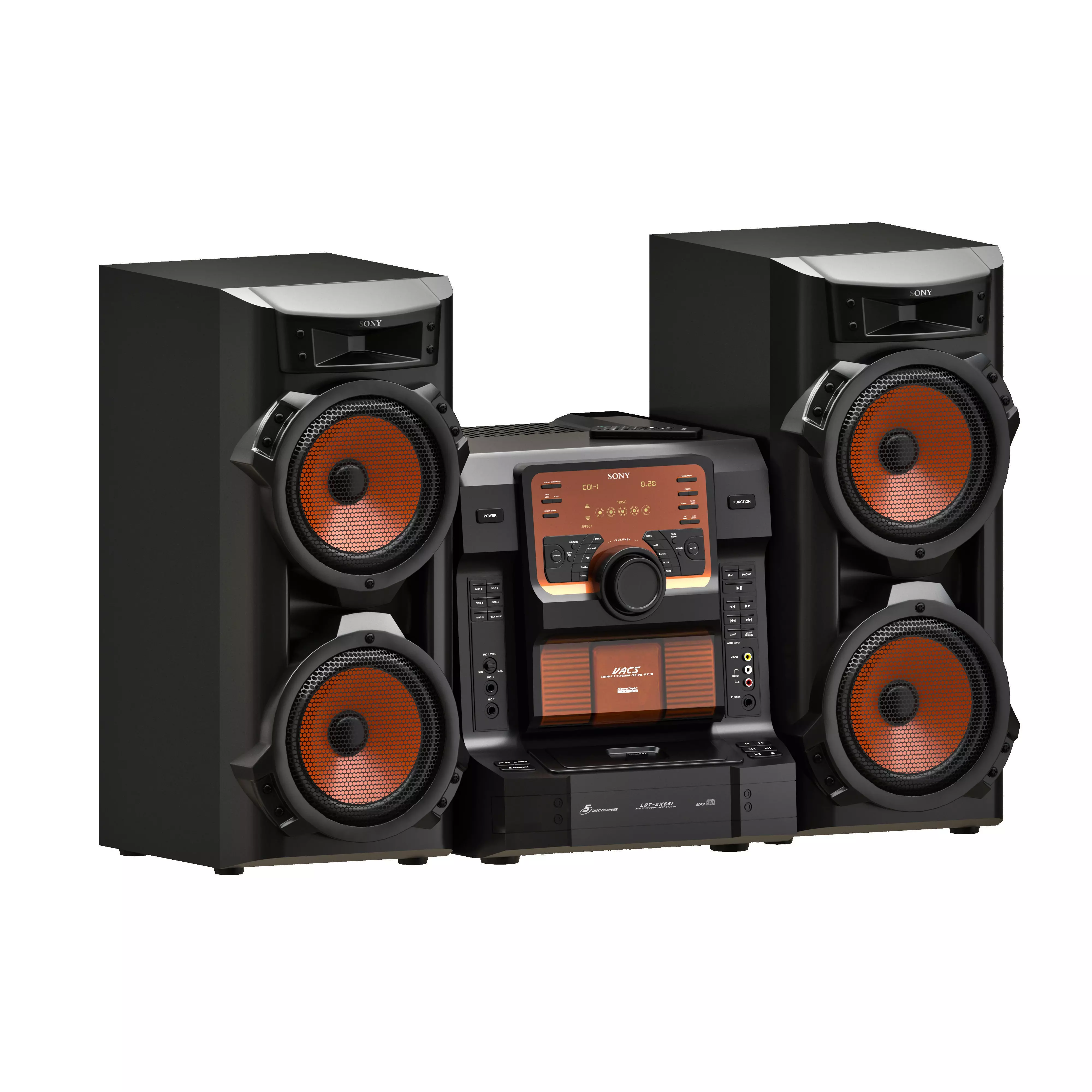 Sony lbt zx66 3D model_0