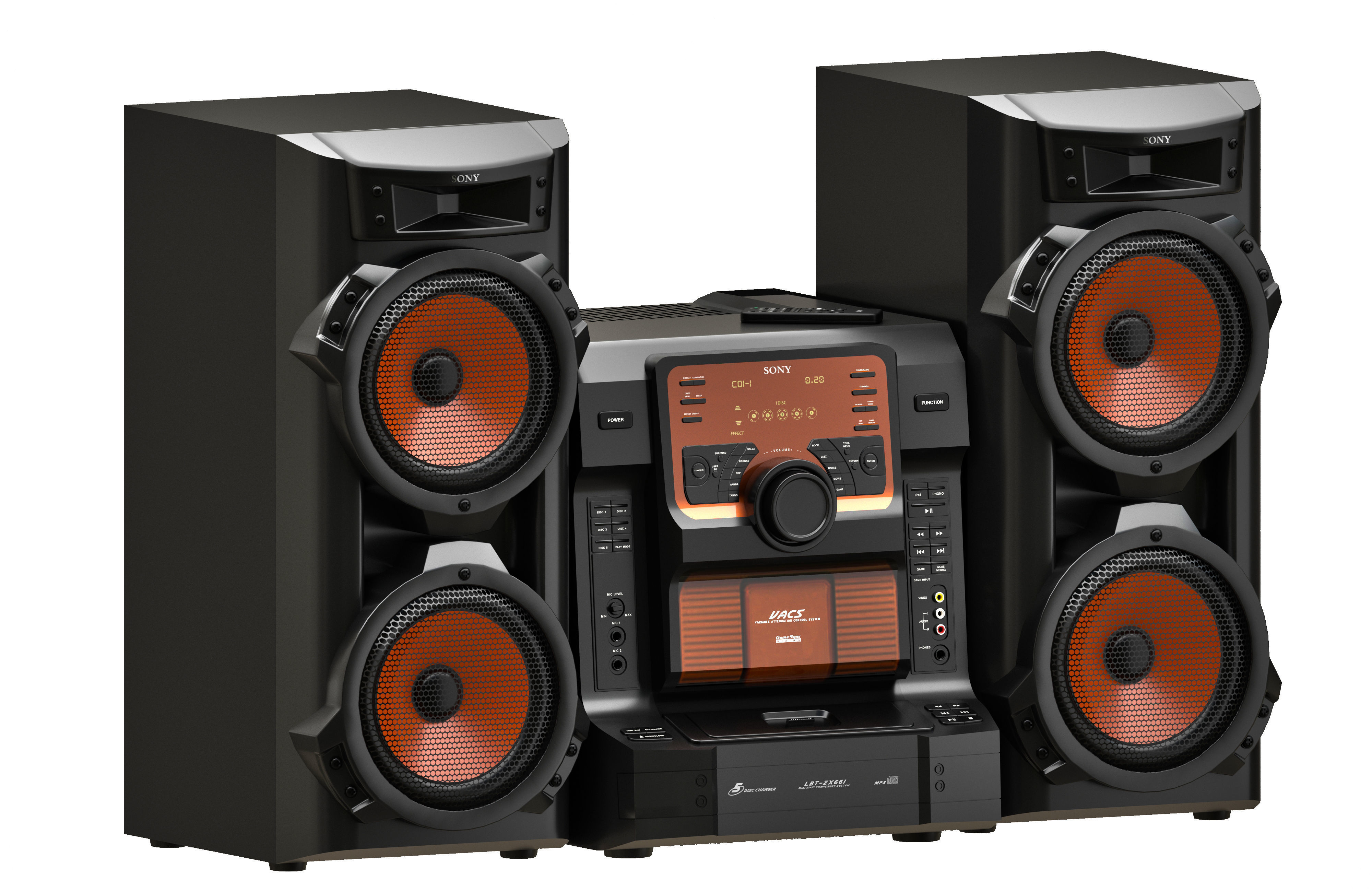 Sony lbt zx66 3D model_1