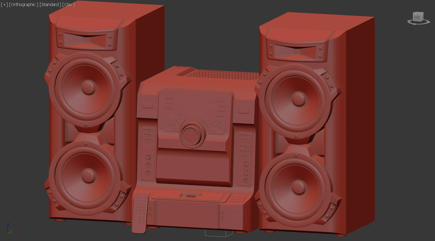 Sony lbt zx66 3D model_10