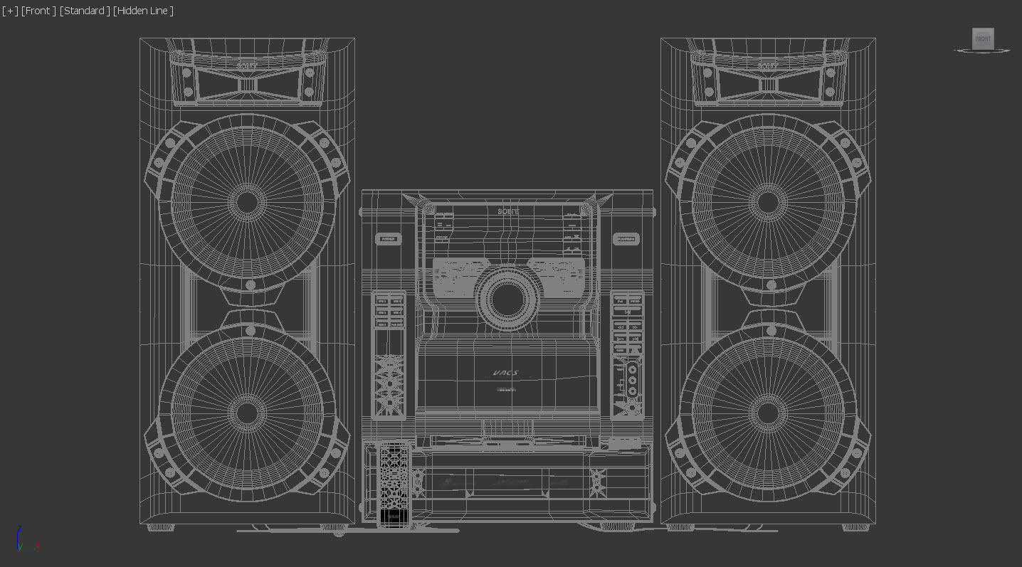Sony lbt zx66 3D model_9