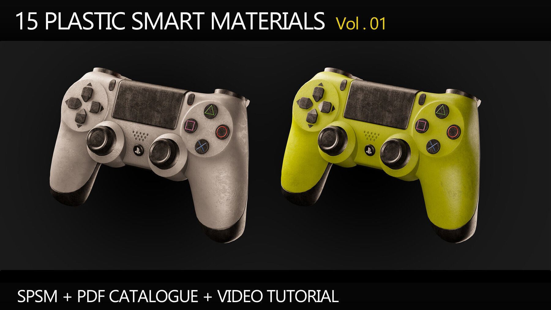 15 Plastic Smart Materials Vol 1 and Video Tutorial Texture_8