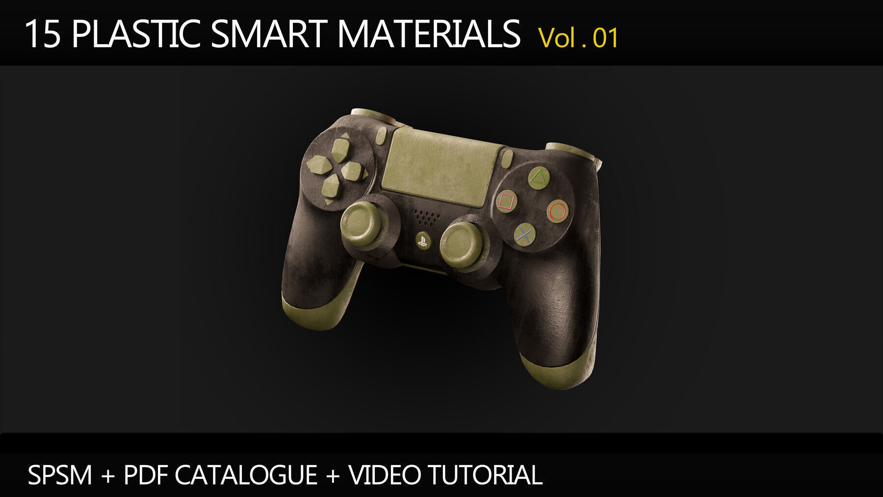 15 Plastic Smart Materials Vol 1 and Video Tutorial Texture_13