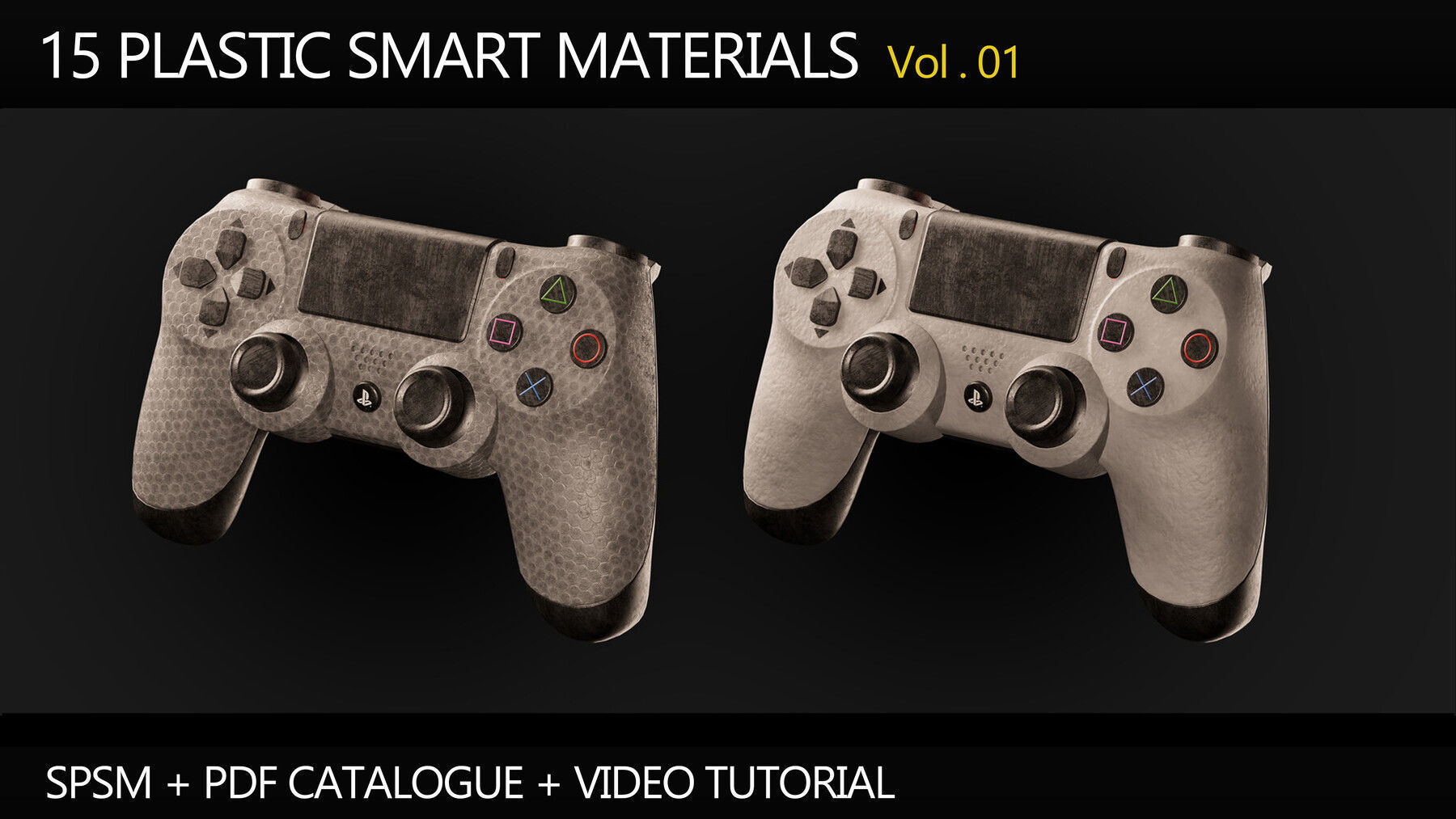 15 Plastic Smart Materials Vol 1 and Video Tutorial Texture_12