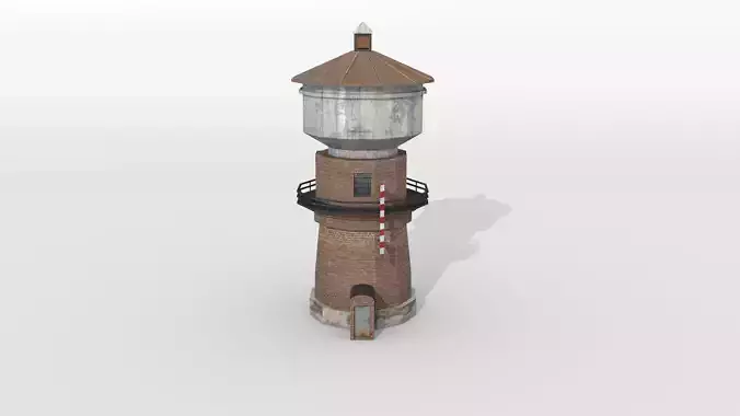 Old railway water tower