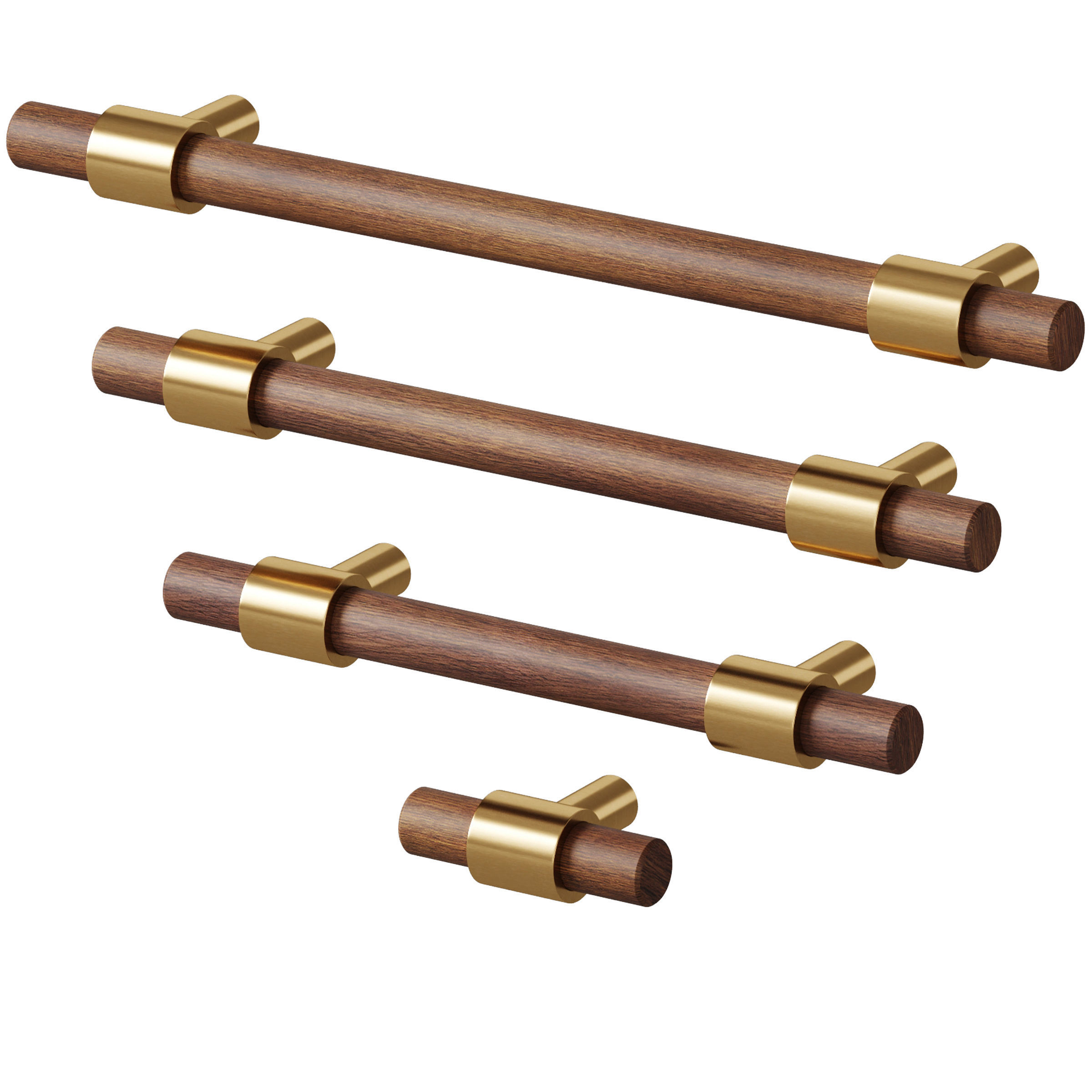 Door and furniture handles CIRCA by Meraki 3D model_1