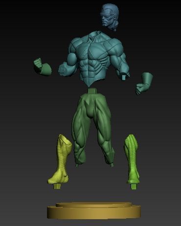 Bushmaster Classic Marvel Villain 3D print model_2