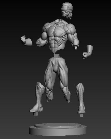 Bushmaster Classic Marvel Villain 3D print model_3