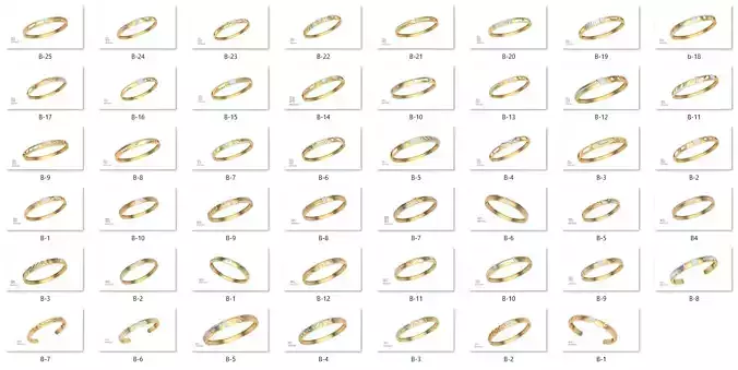 47 Bracelet Bangles 