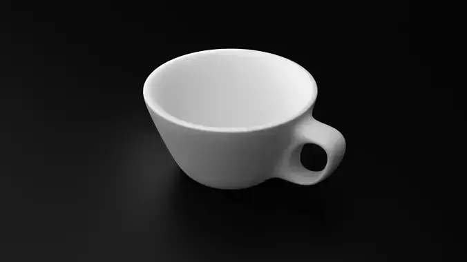 Empty cup for drinks and coffee