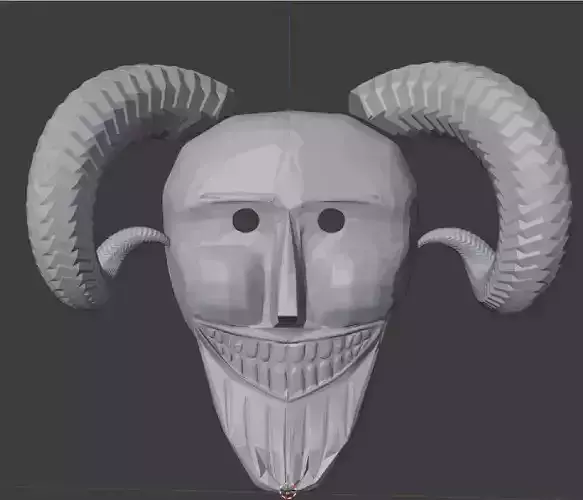 Hungarian BUSO mask 3D print model Hungarian BUSO mask 3D print model