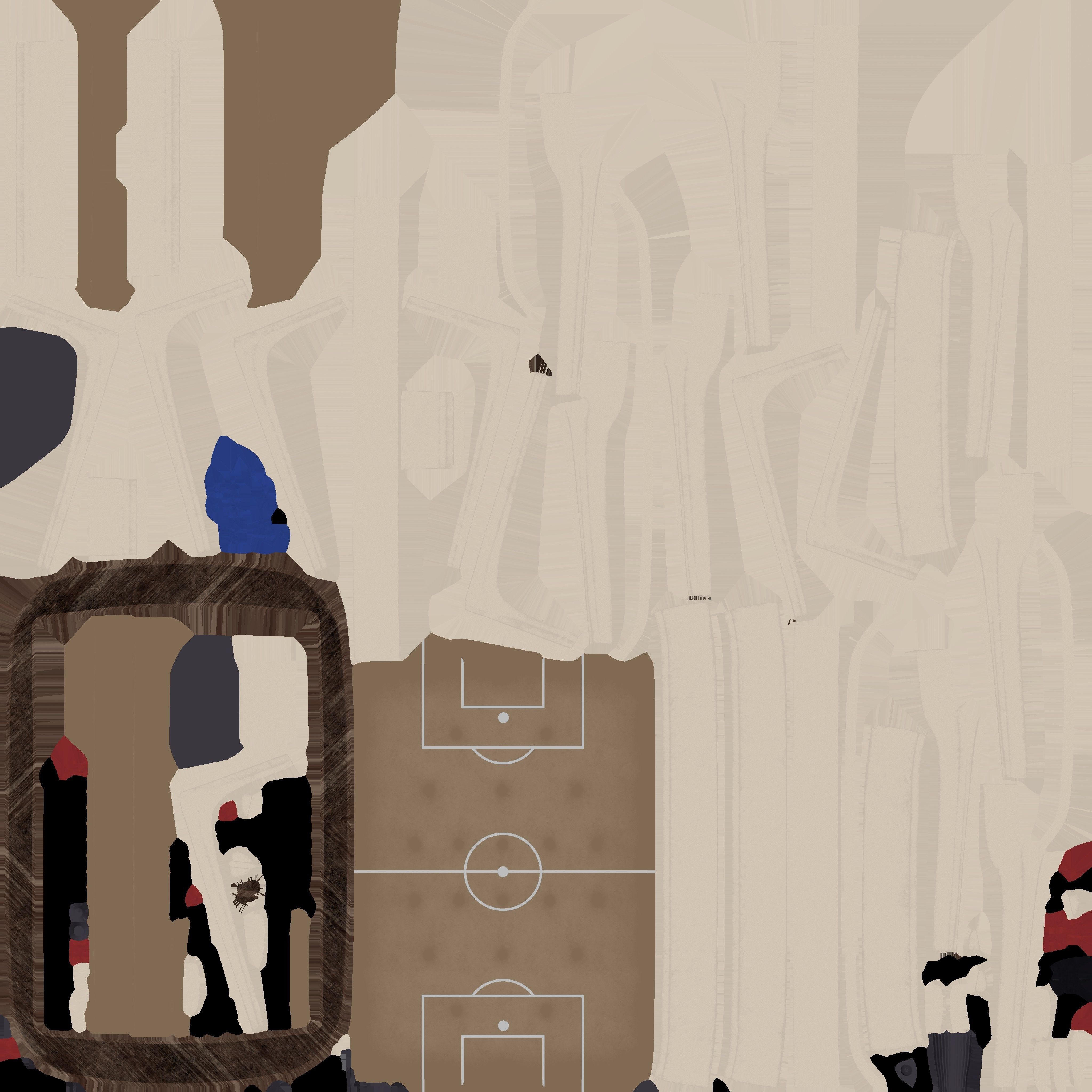 DANDY Pool and Foosball table 3D model_10