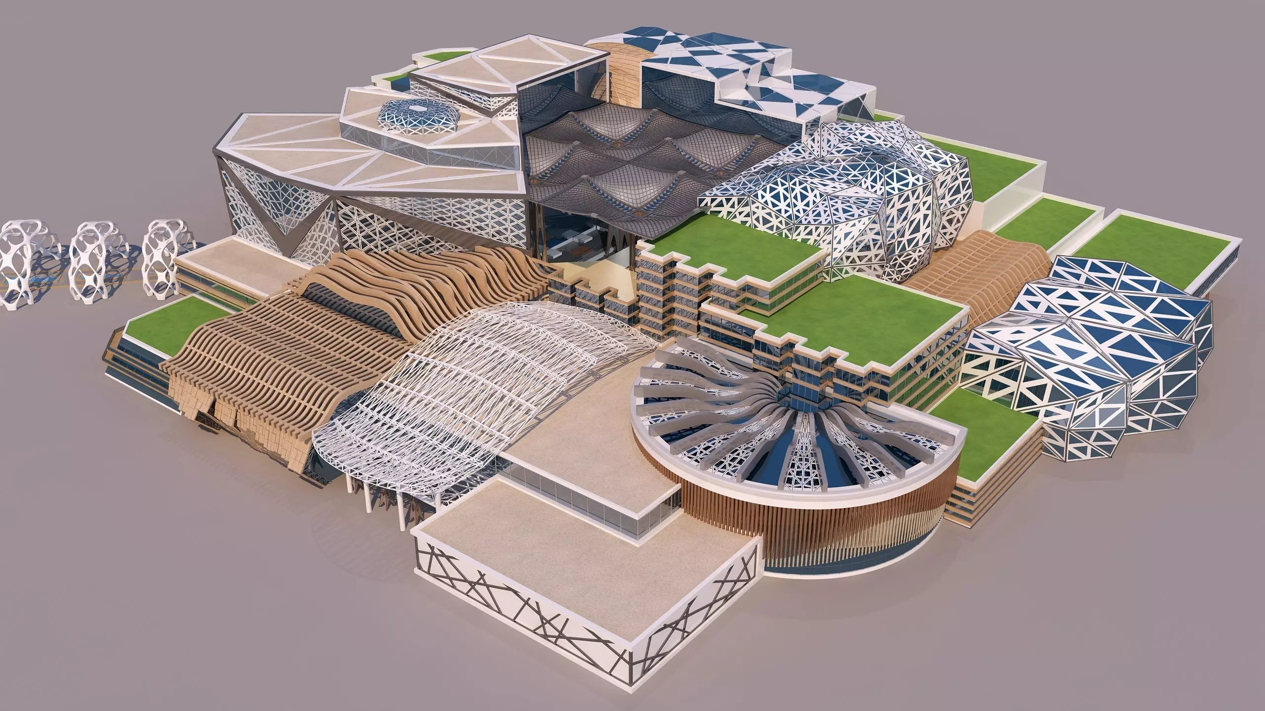 0112 - Modern Building 3D model_0