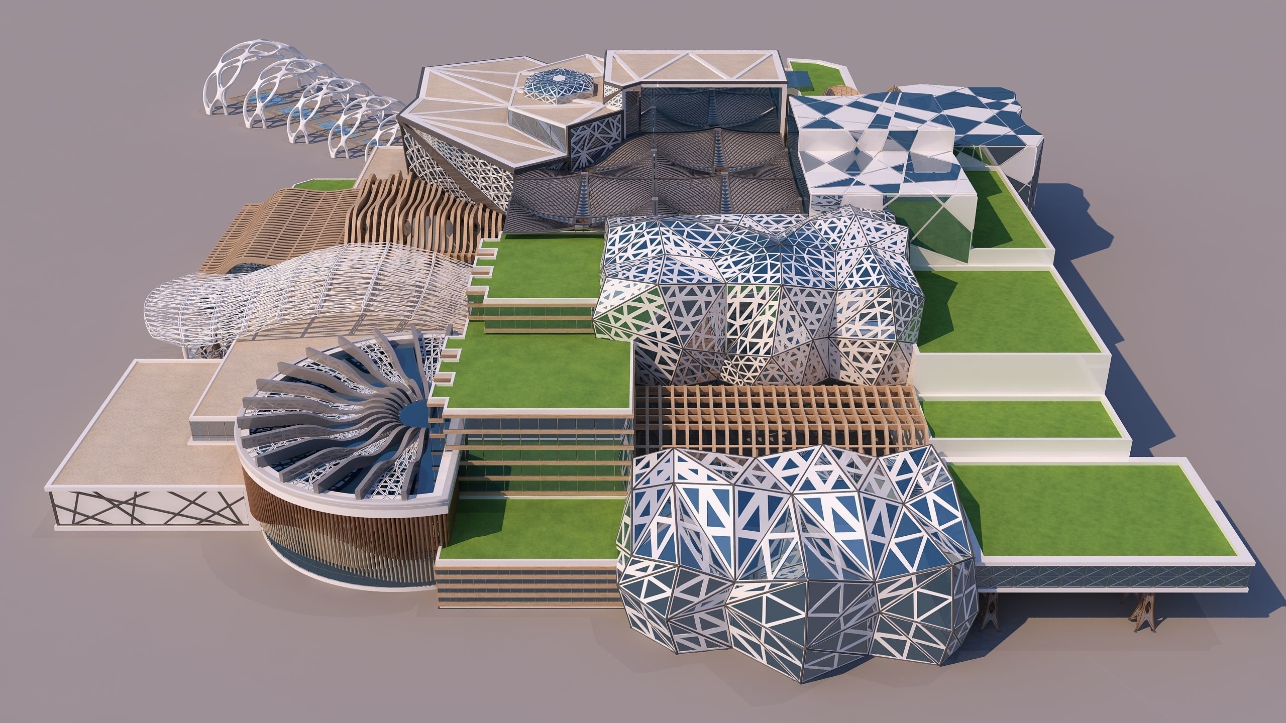 0112 - Modern Building 3D model_6