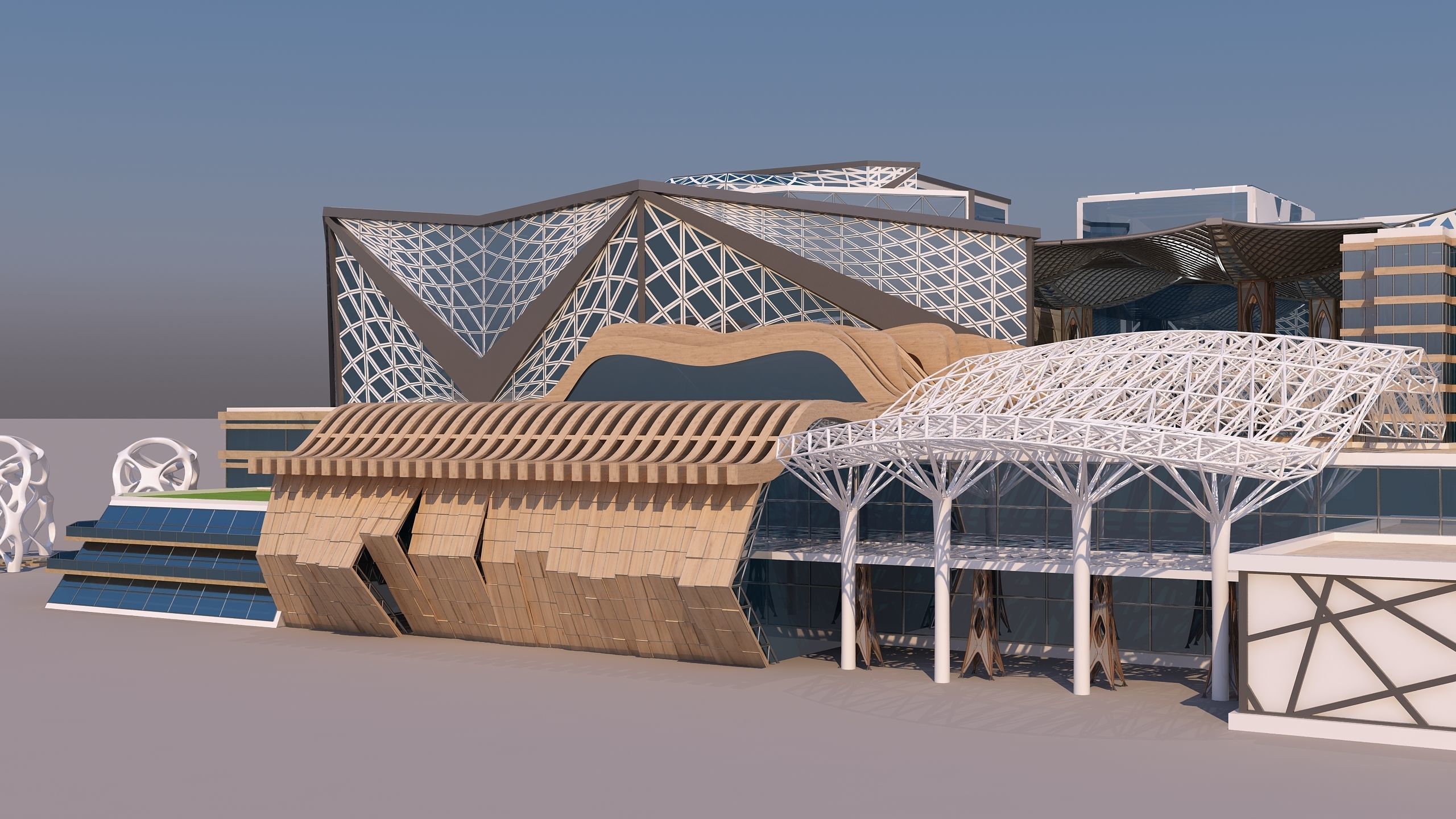 0112 - Modern Building 3D model_9