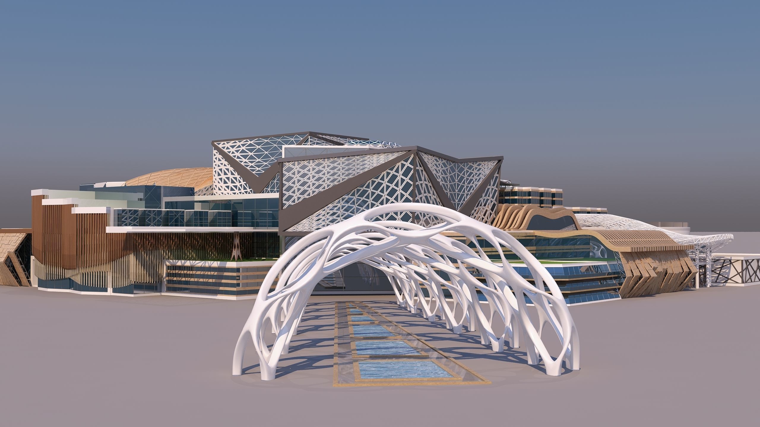 0112 - Modern Building 3D model_8