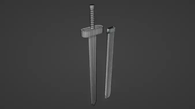 Low Poly Sword