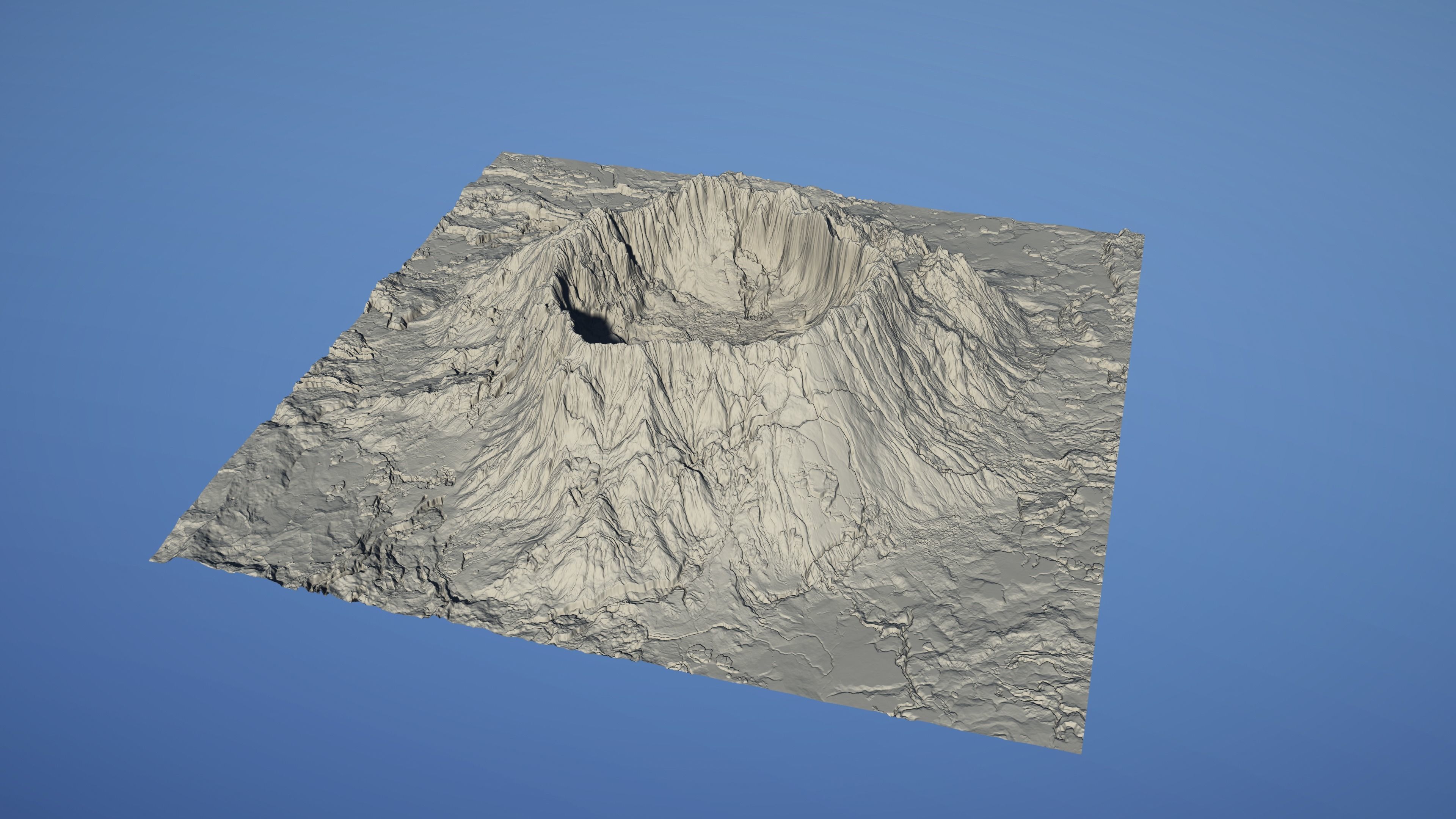 Landscape Environment Volcano 02 3D model_9