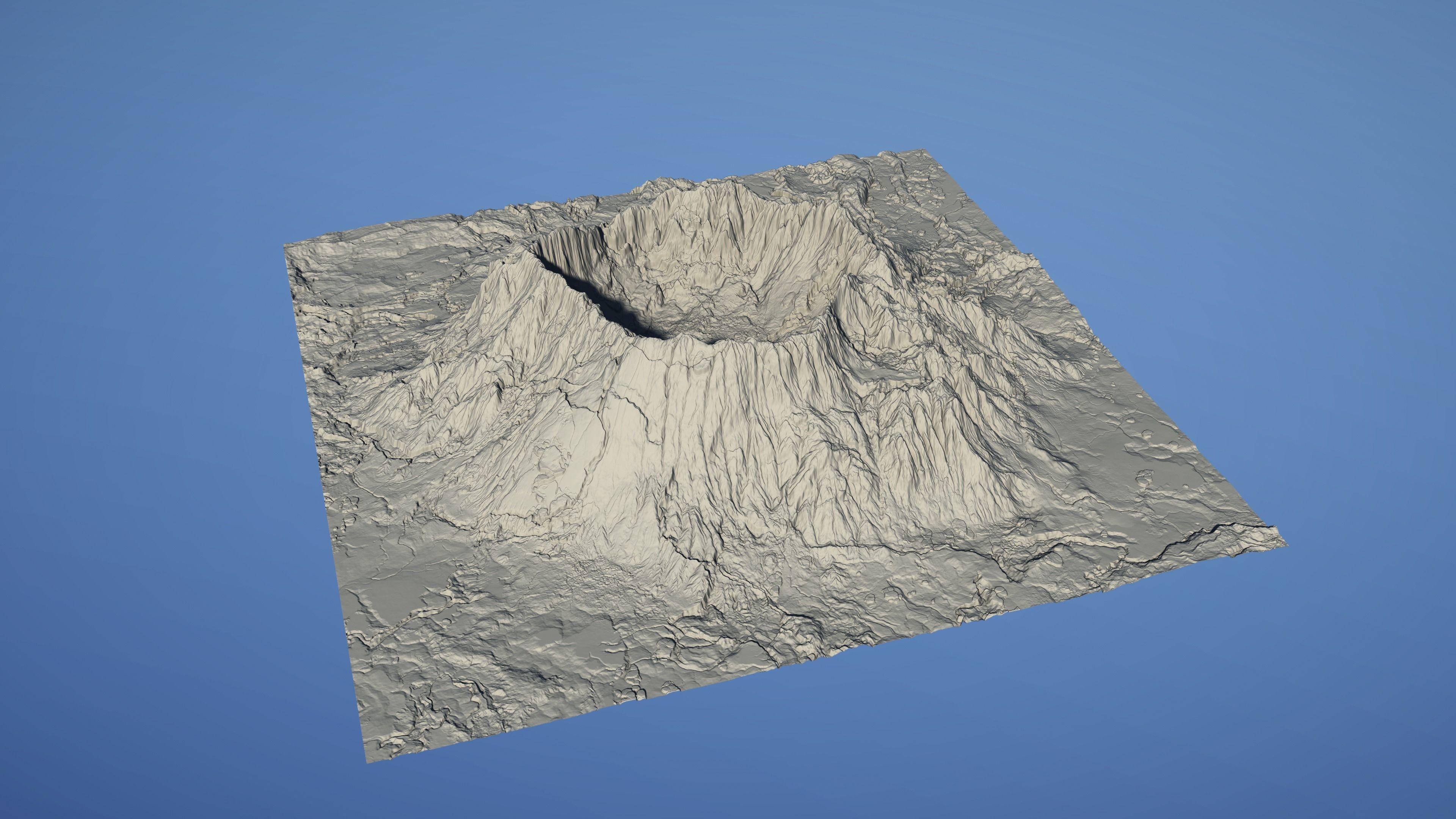 Landscape Environment Volcano 02 3D model_14