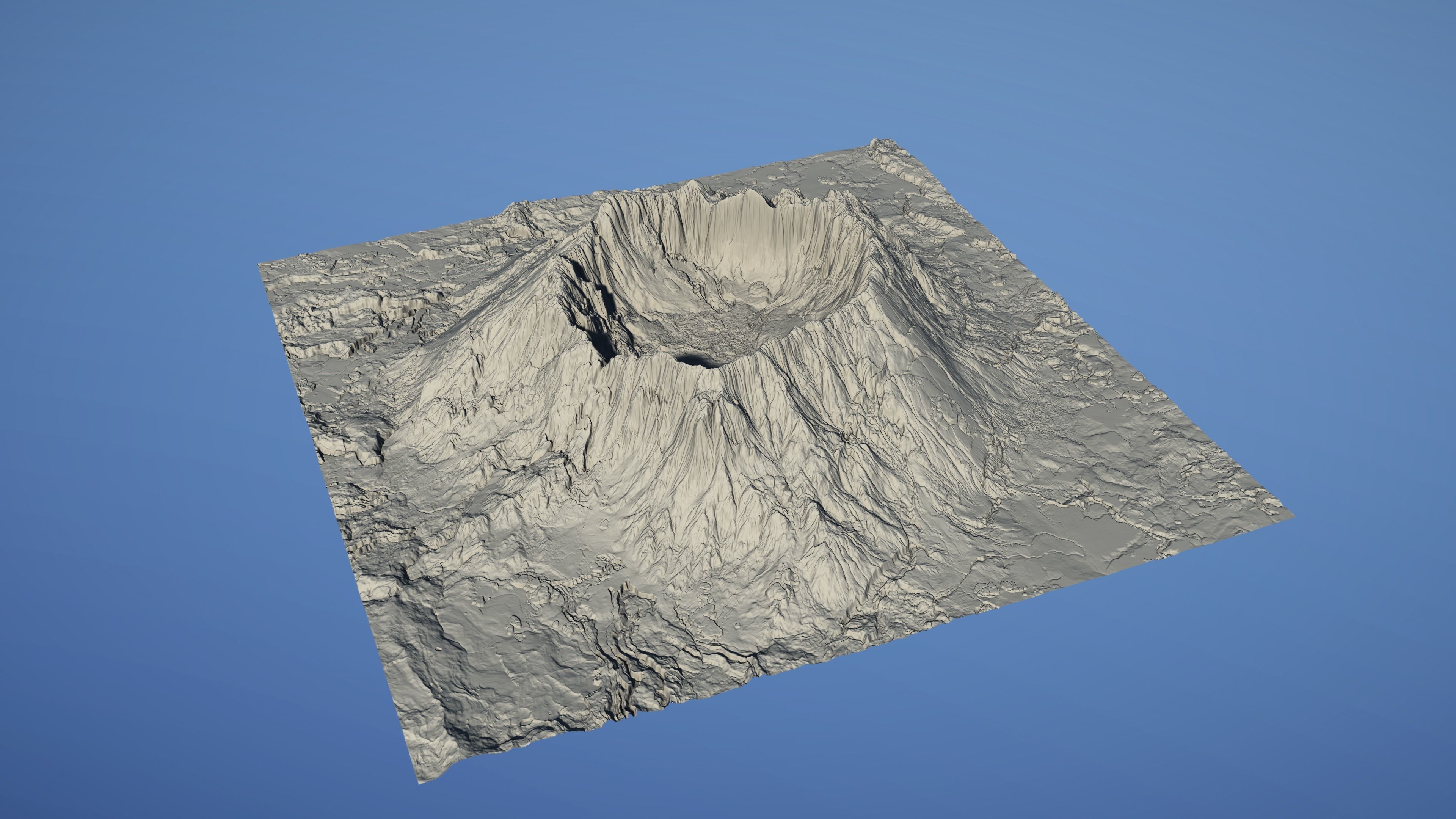 Landscape Environment Volcano 02 3D model_10