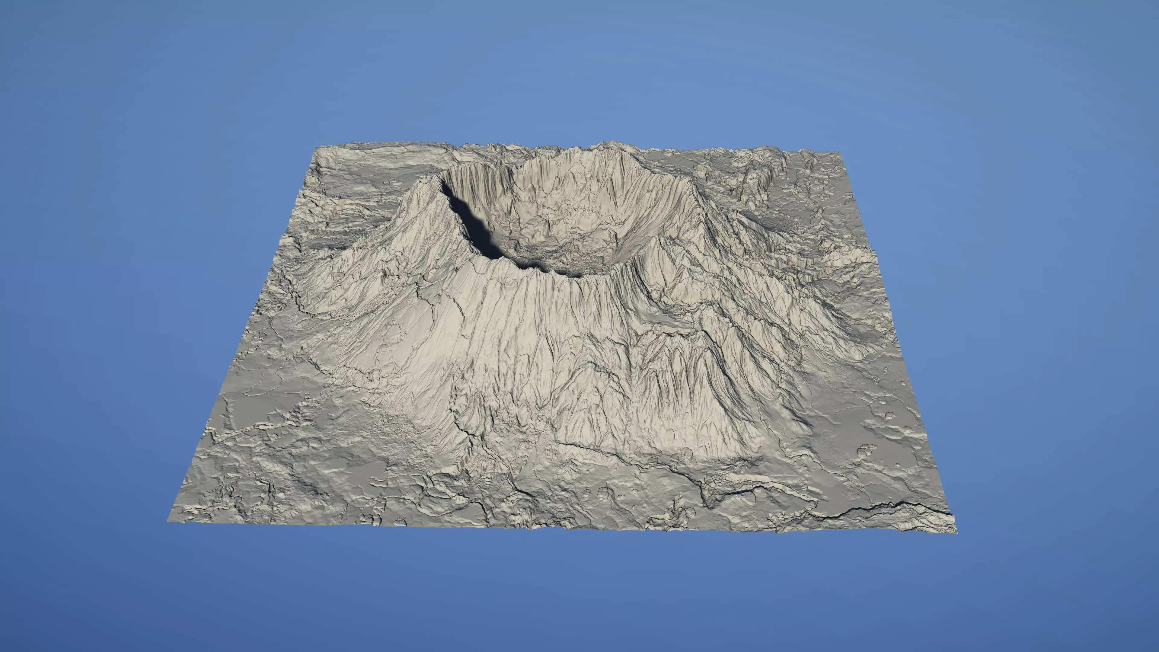 Landscape Environment Volcano 02 3D model_0