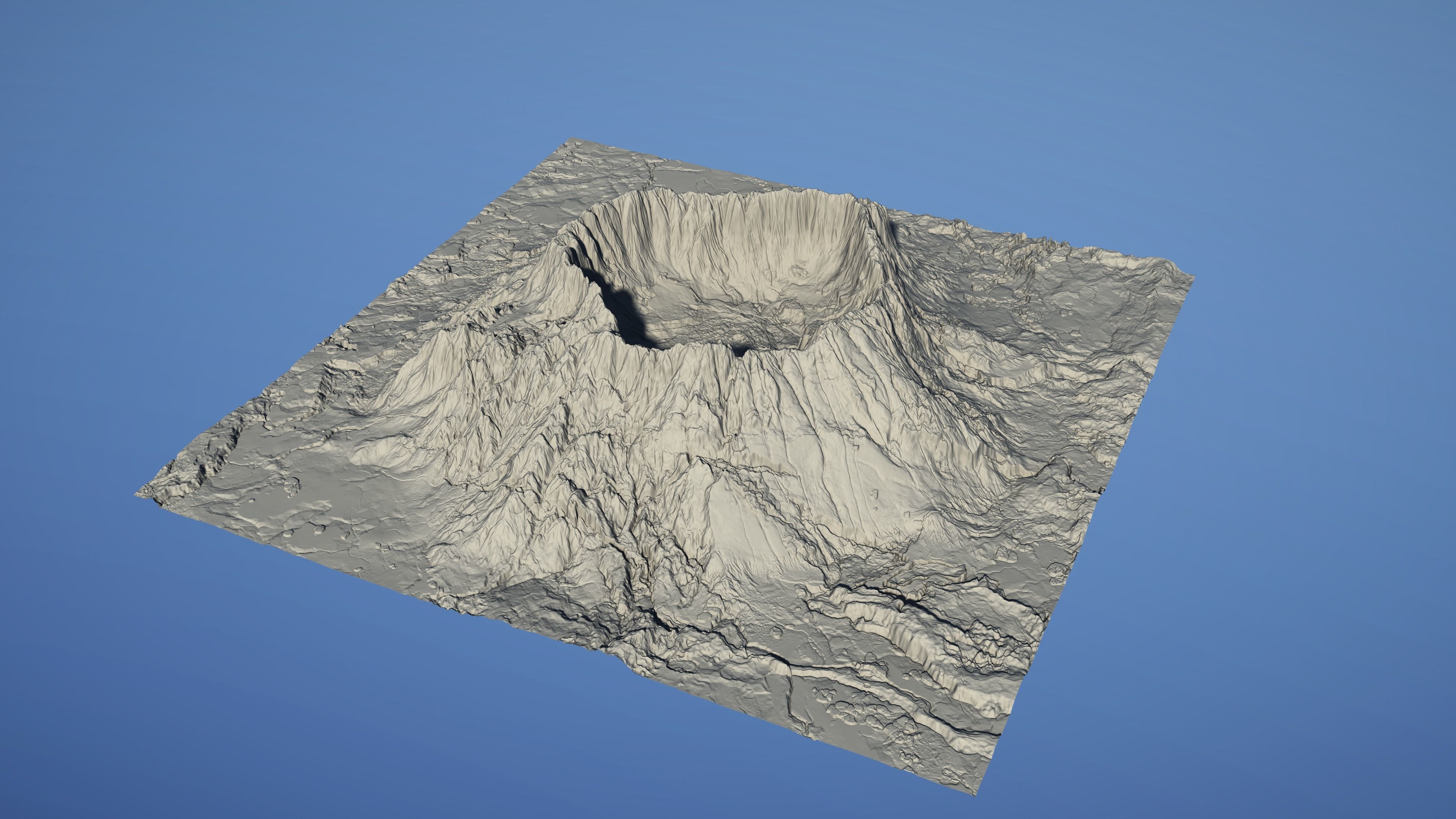 Landscape Environment Volcano 02 3D model_11