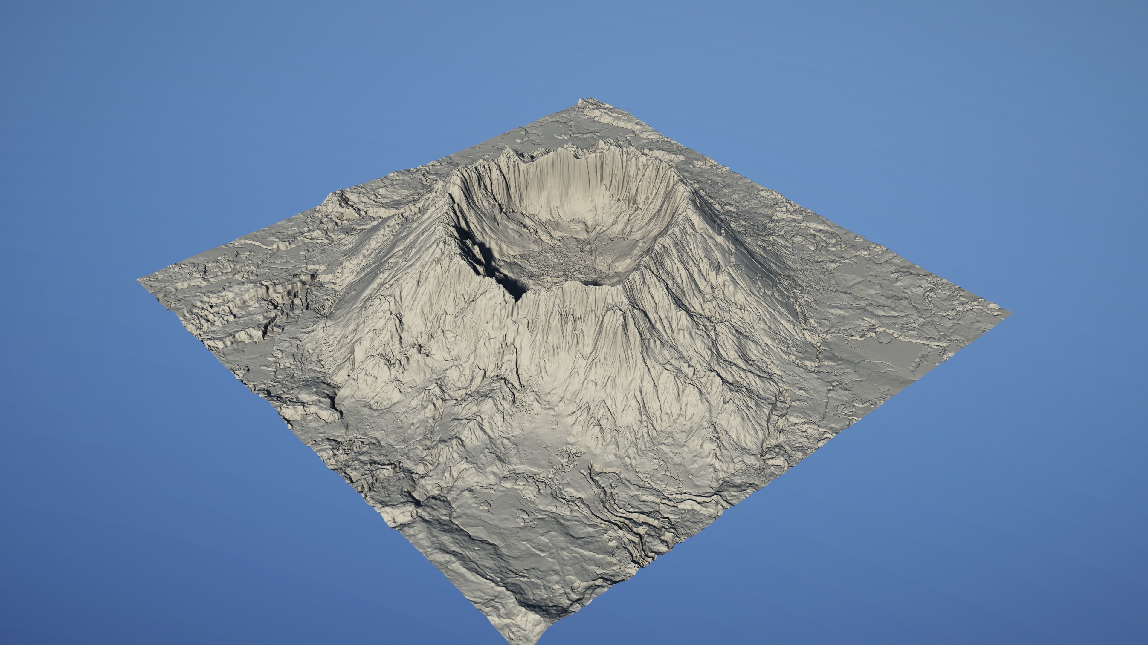 Landscape Environment Volcano 02 3D model_5
