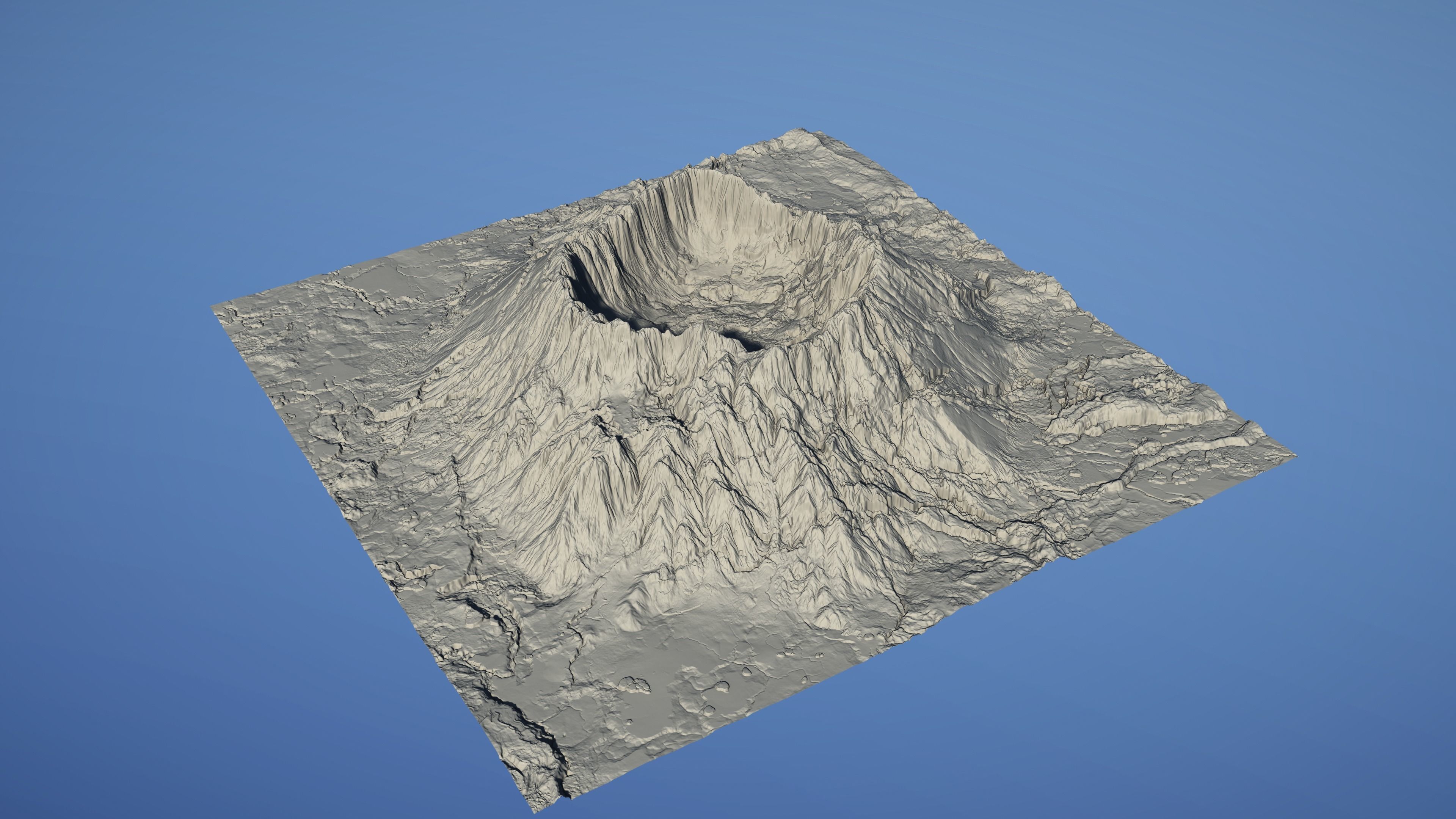 Landscape Environment Volcano 02 3D model_12