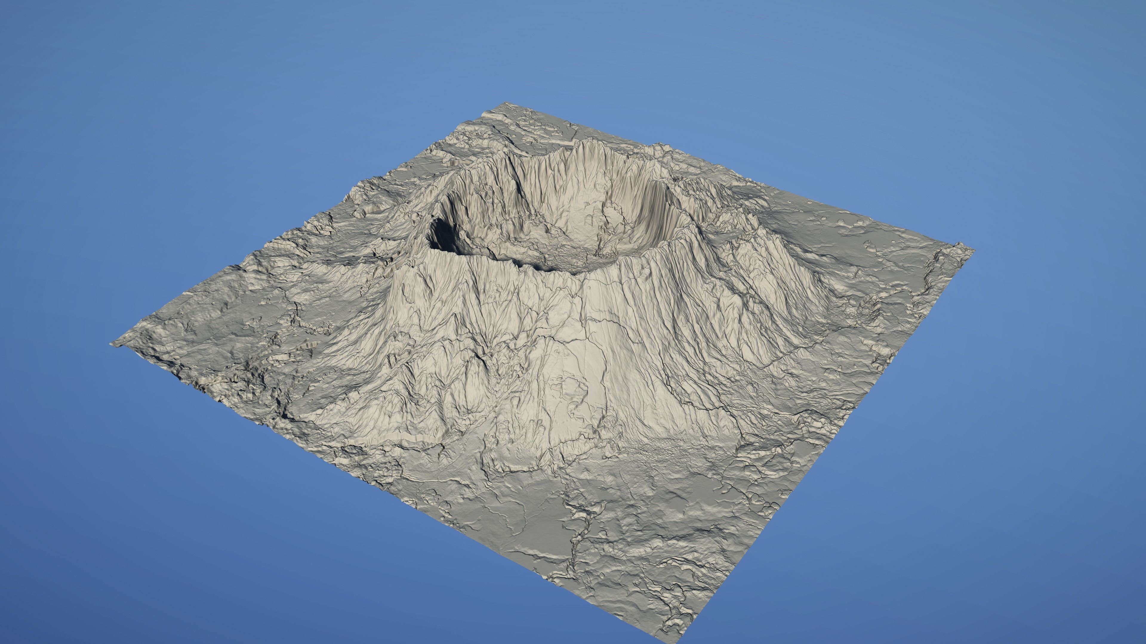 Landscape Environment Volcano 02 3D model_13