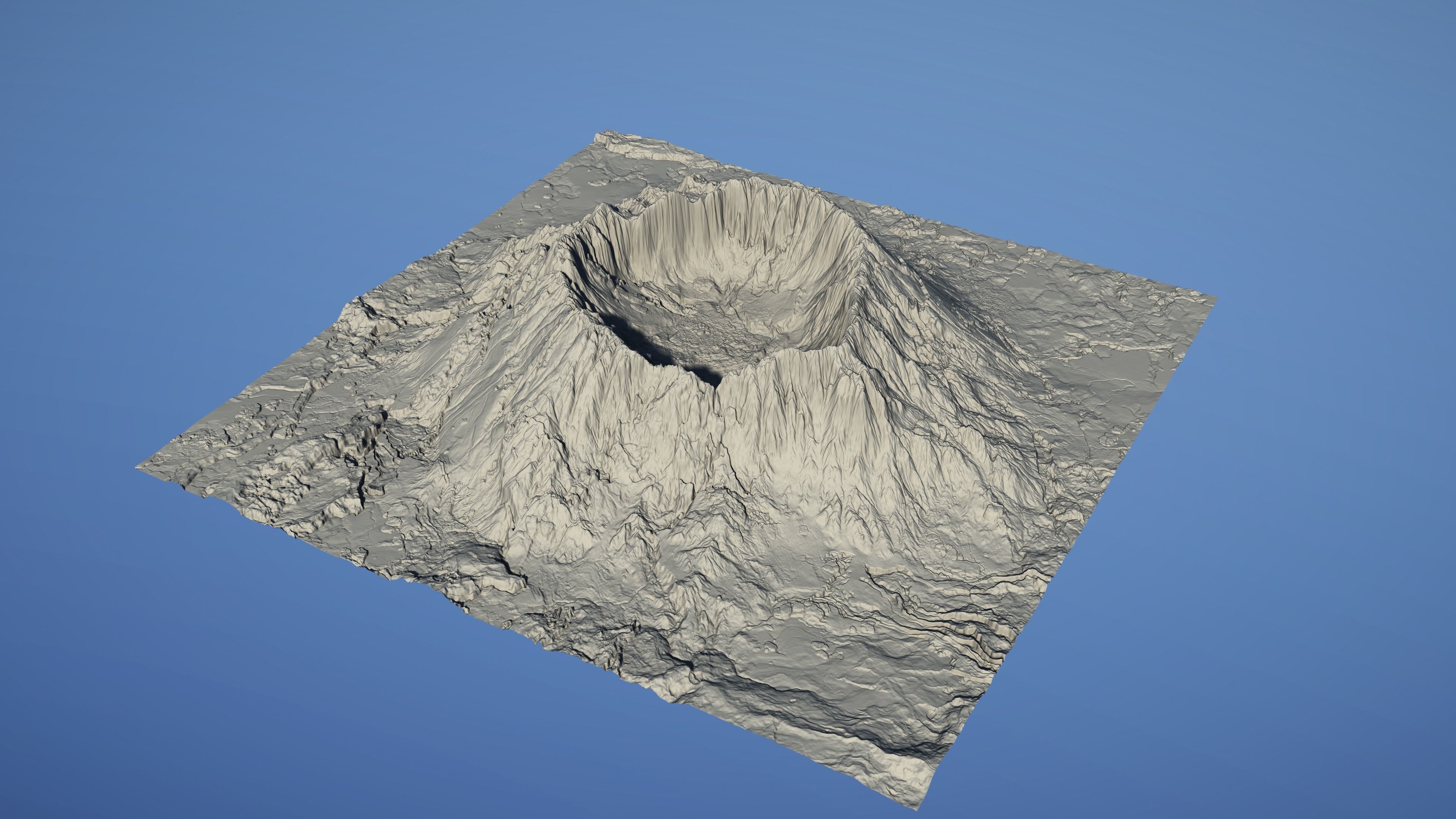 Landscape Environment Volcano 02 3D model_3