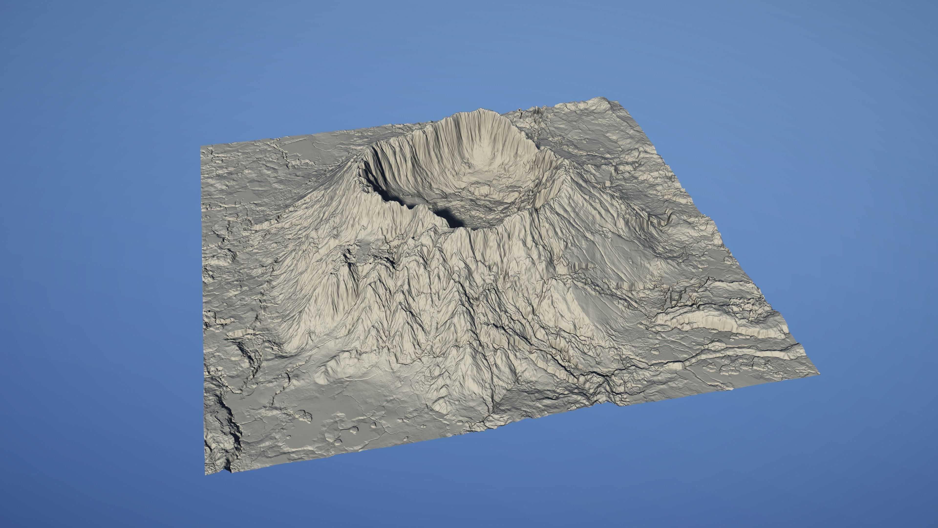 Landscape Environment Volcano 02 3D model_15