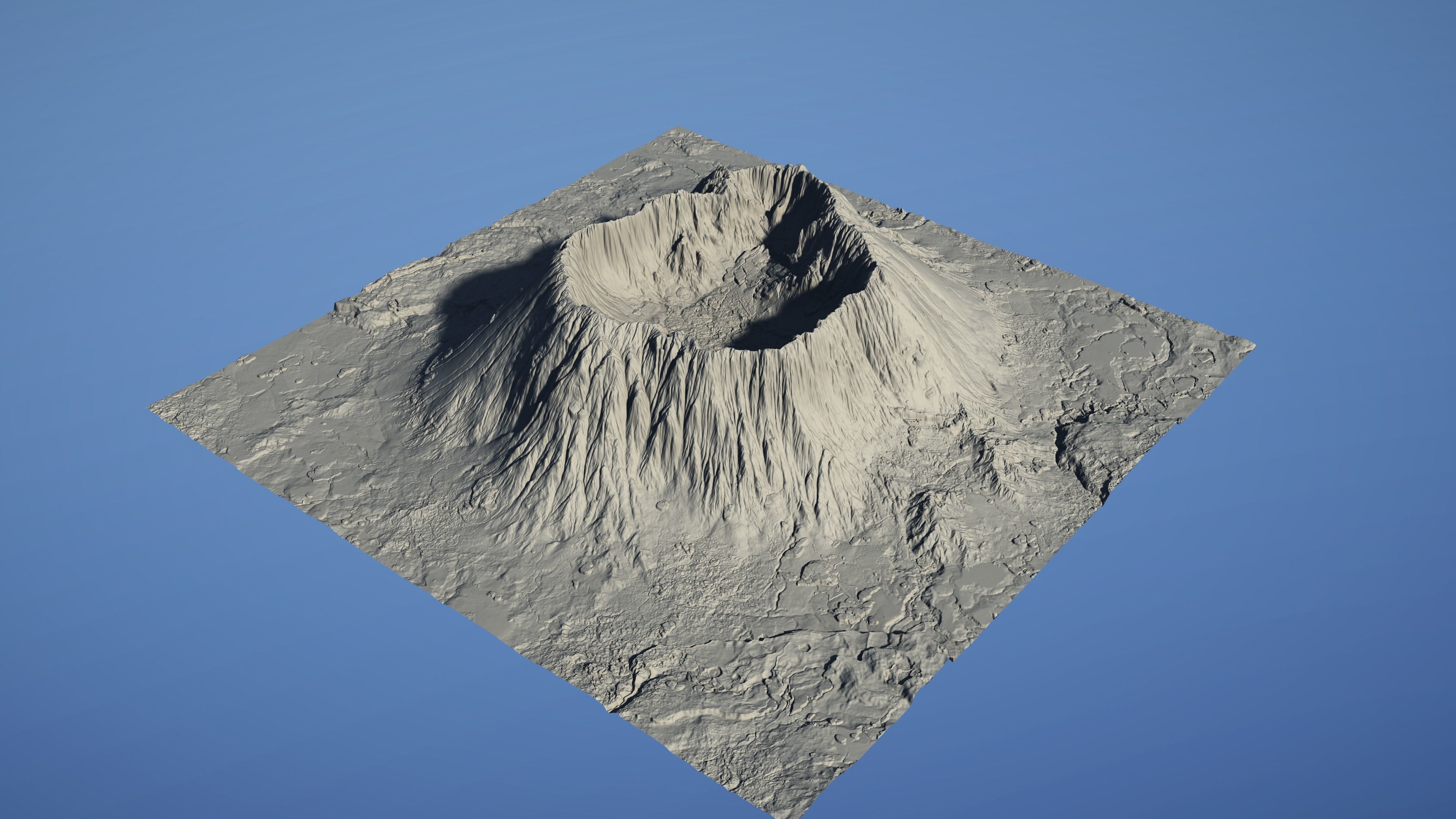 Landscape Environment Volcano 03 3D model_2