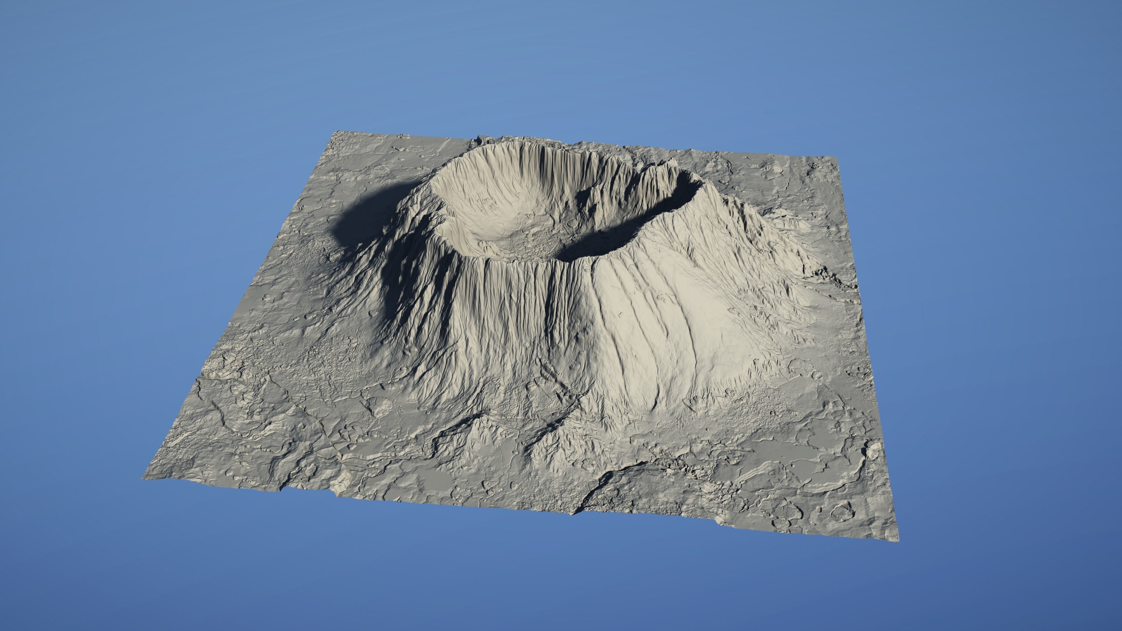 Landscape Environment Volcano 03 3D model_5