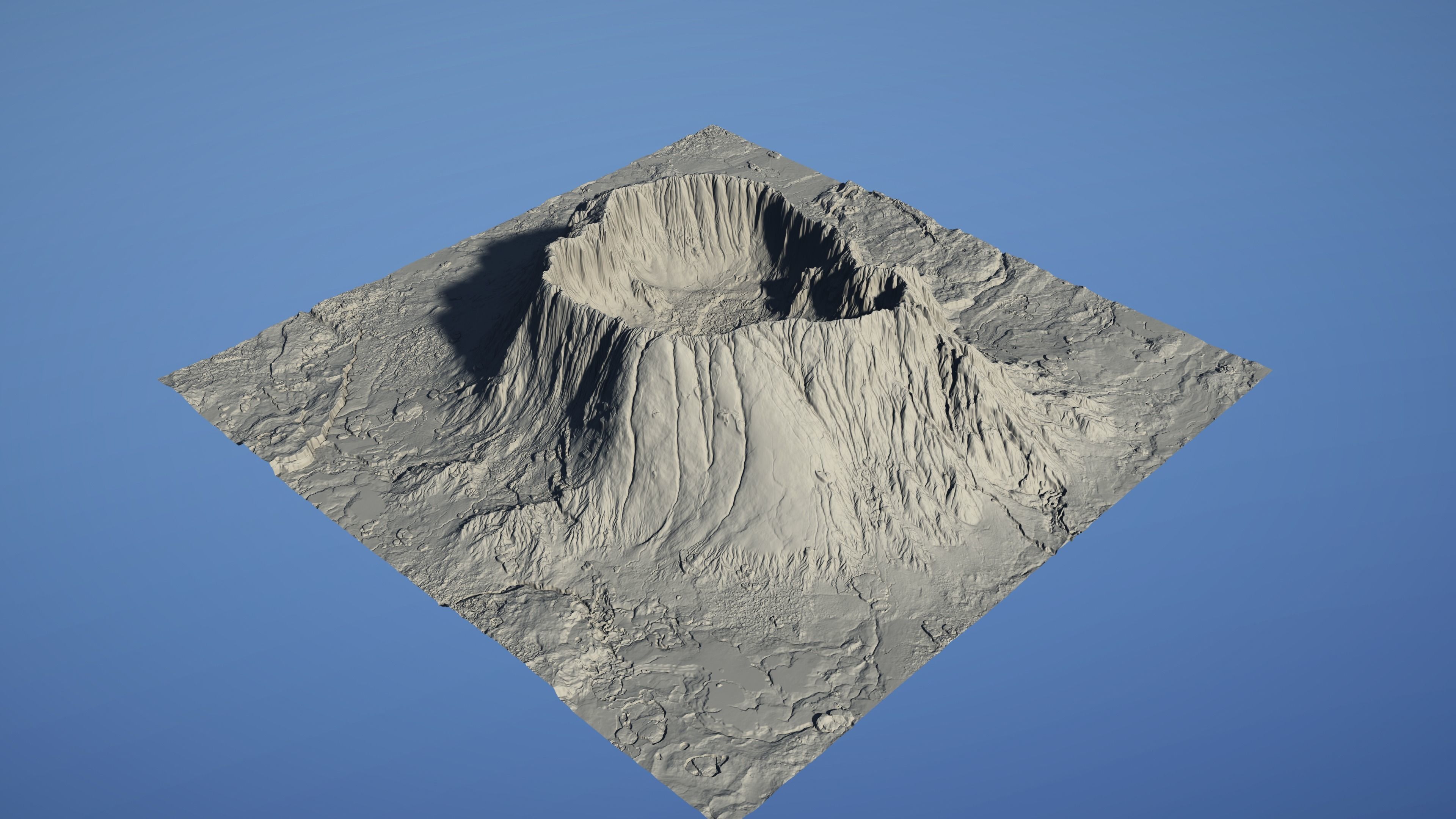Landscape Environment Volcano 03 3D model_7
