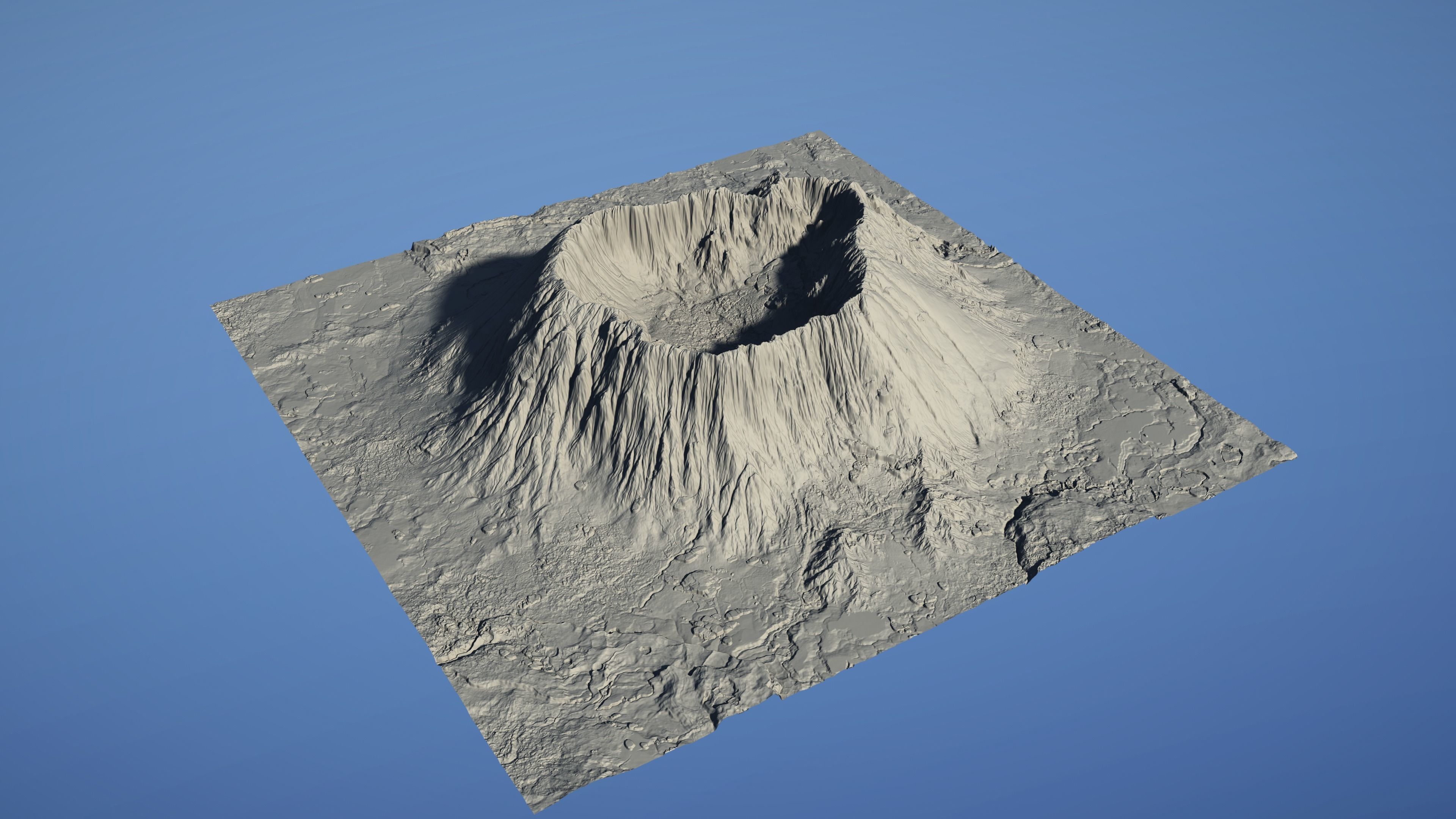 Landscape Environment Volcano 03 3D model_3
