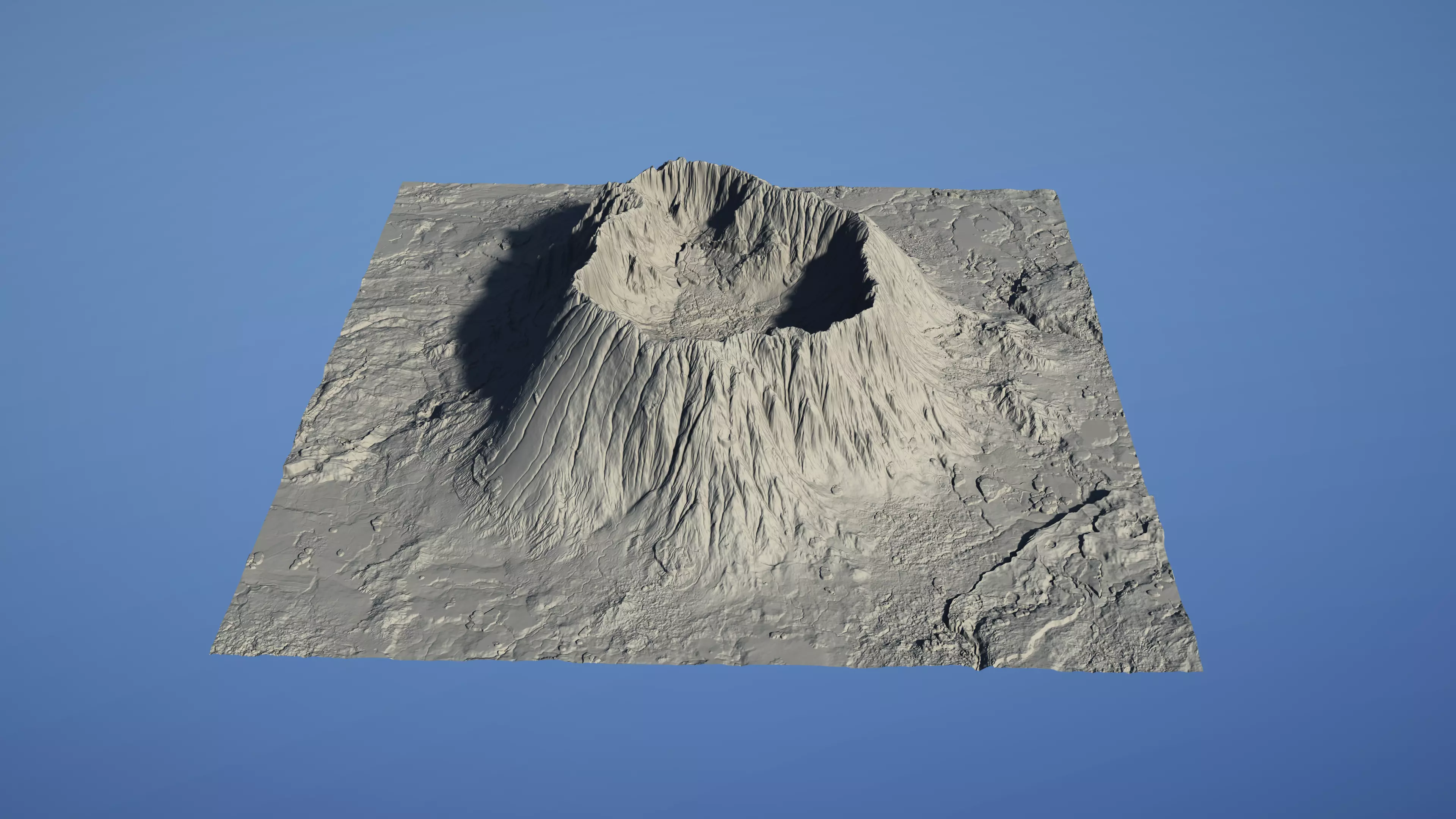 Landscape Environment Volcano 03 3D model_0